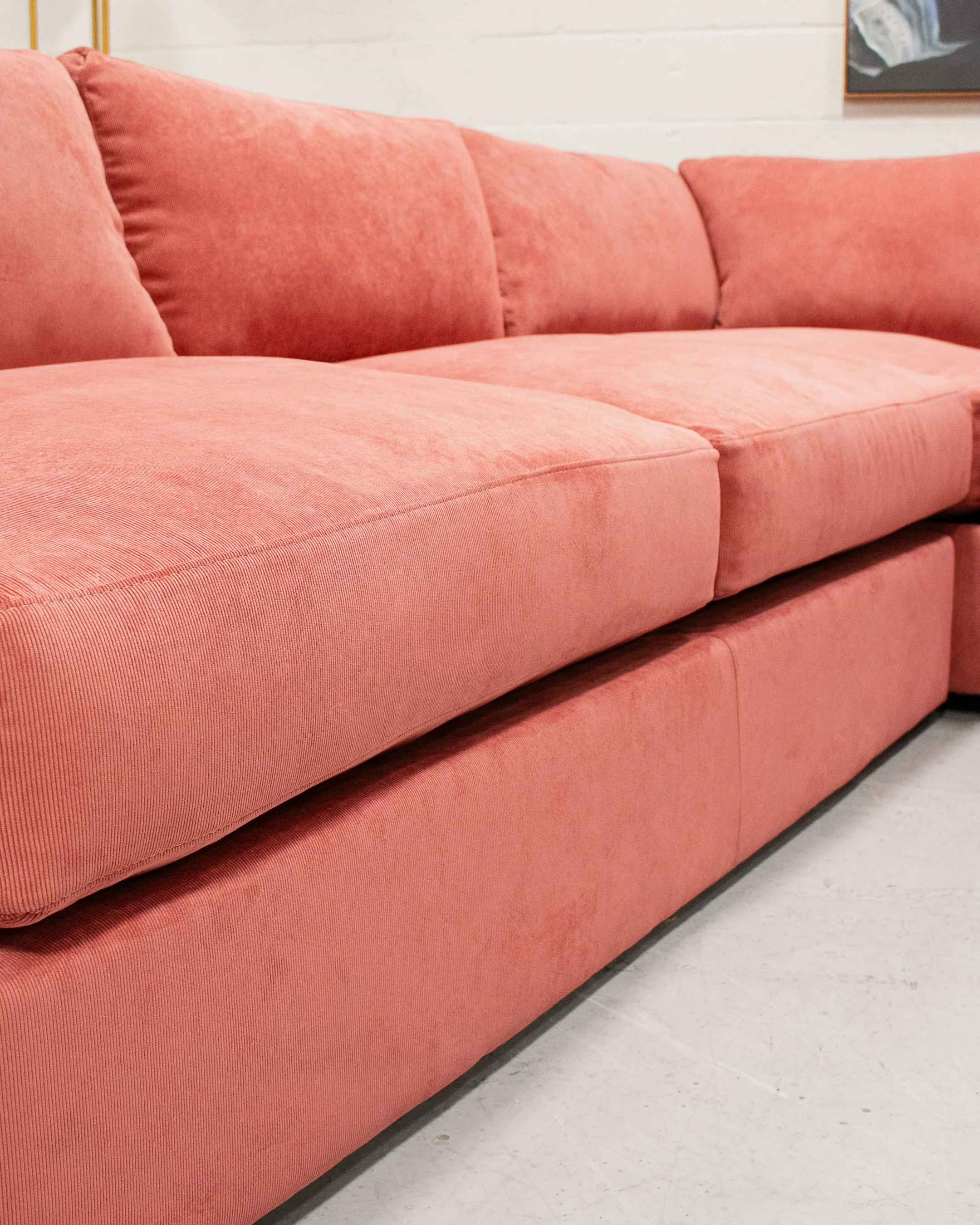 Michonne Sectional Sofa in Parallel Paprika - Image 7
