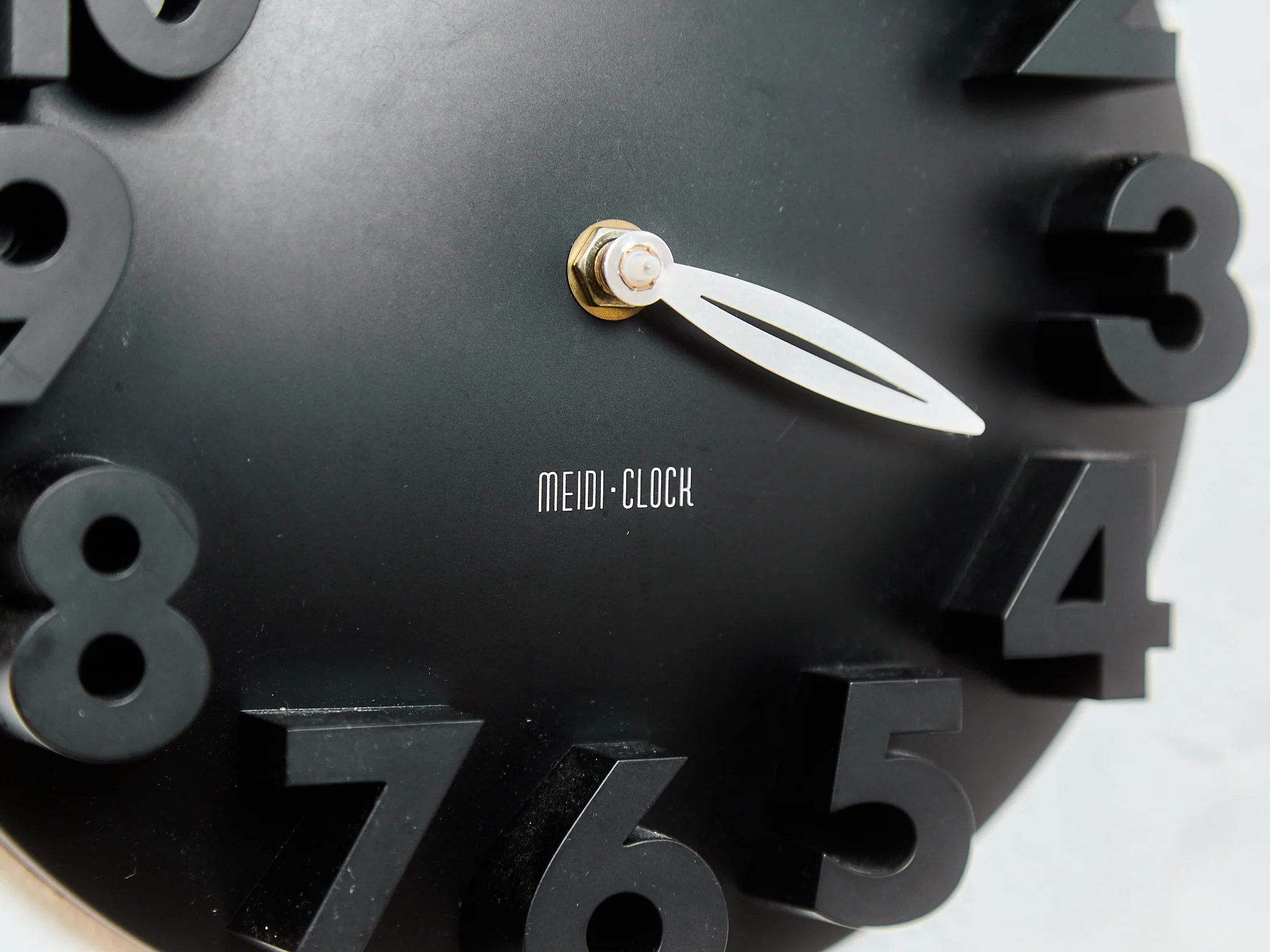 Mickey in All Black Mod Clock - Image 4