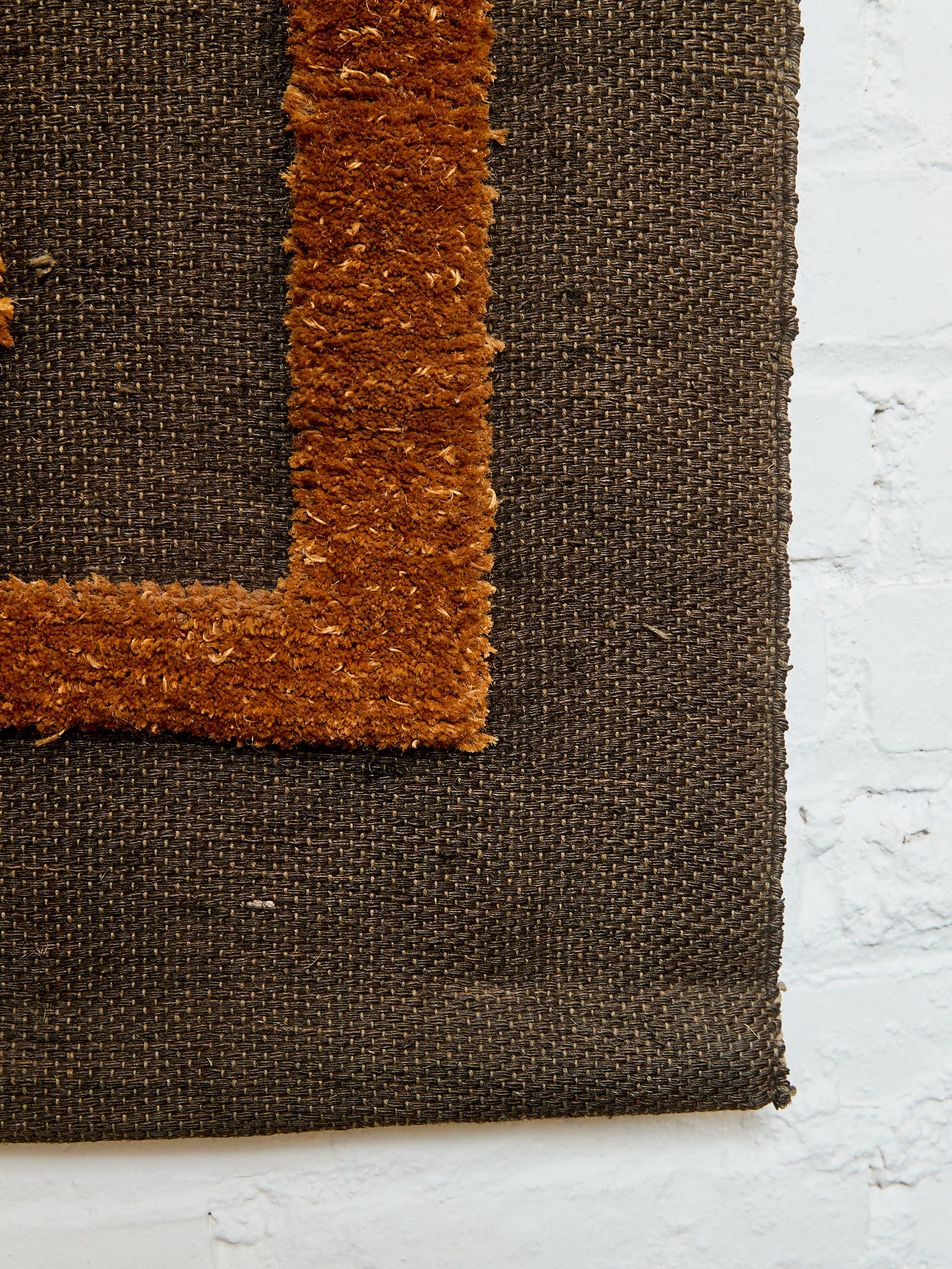 Mid-Century Fiber Art Woven Fish Motif Tapestry by Tom Taylor - Image 7