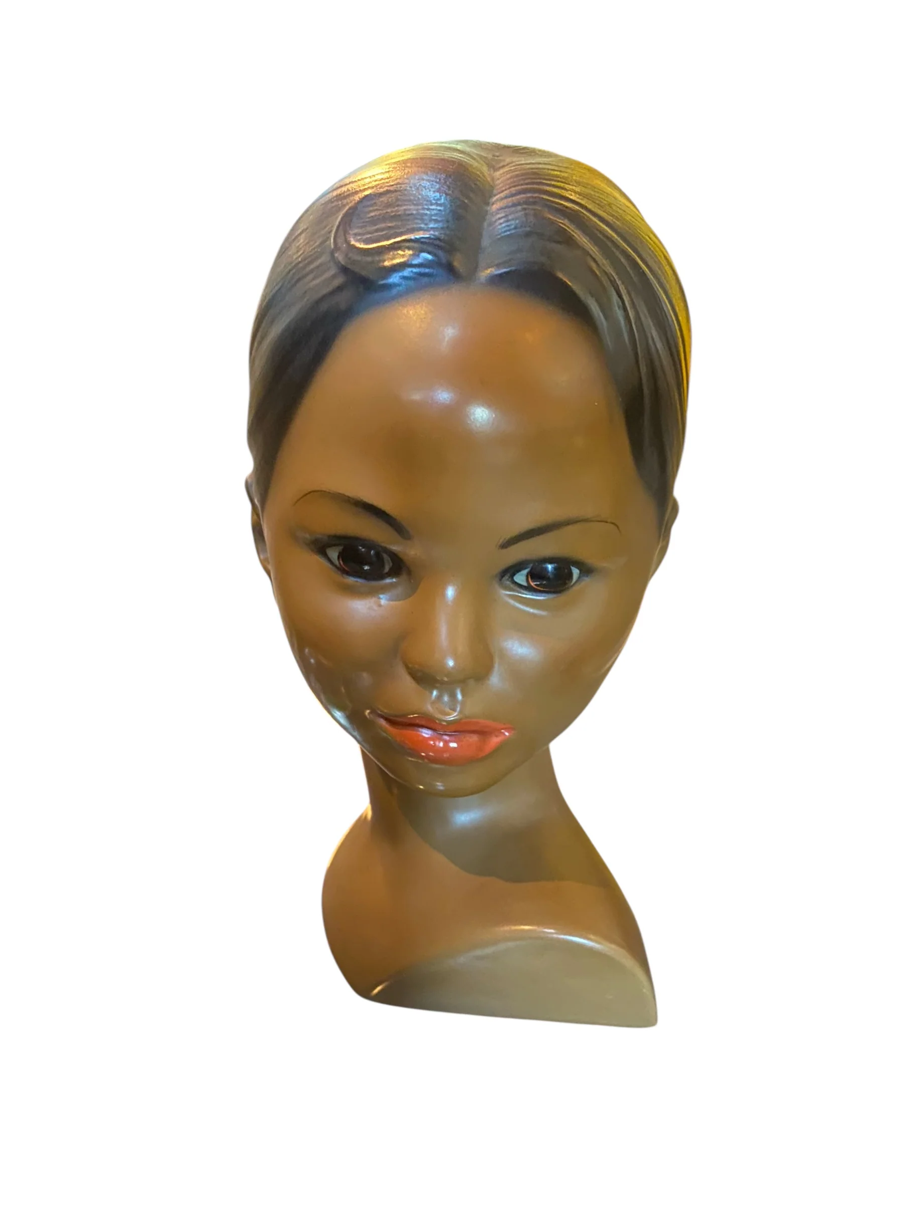 Mid Century Polynesian Bust