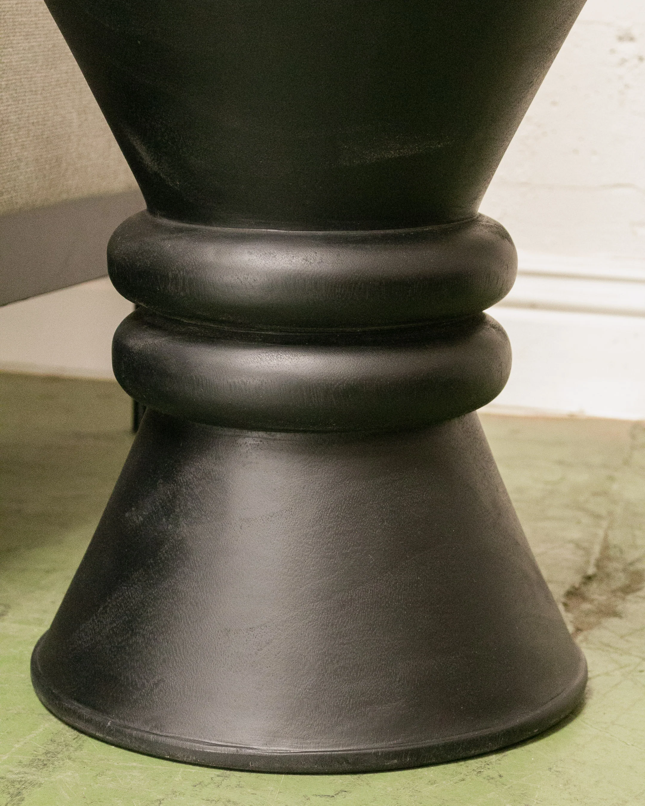 Modern Black Ebonized Drink/Side Table - Image 6