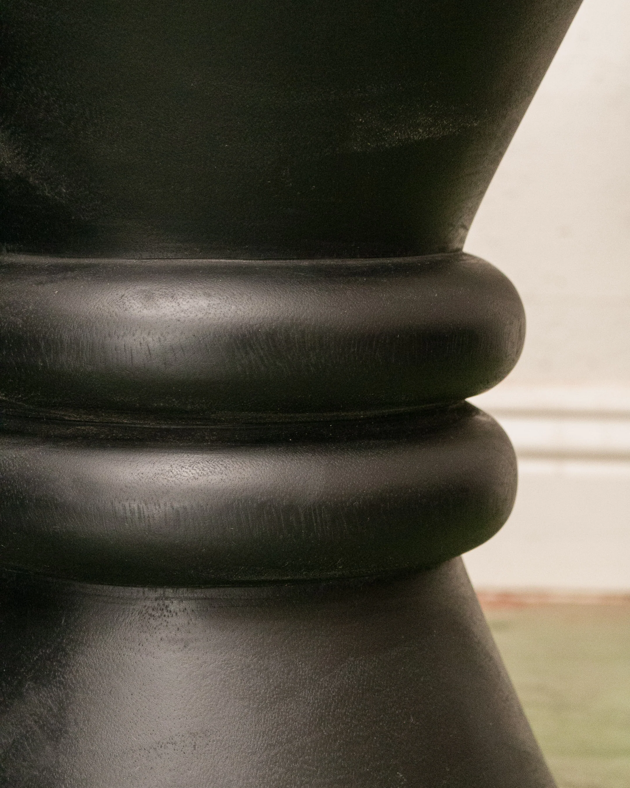 Modern Black Ebonized Drink/Side Table - Image 8