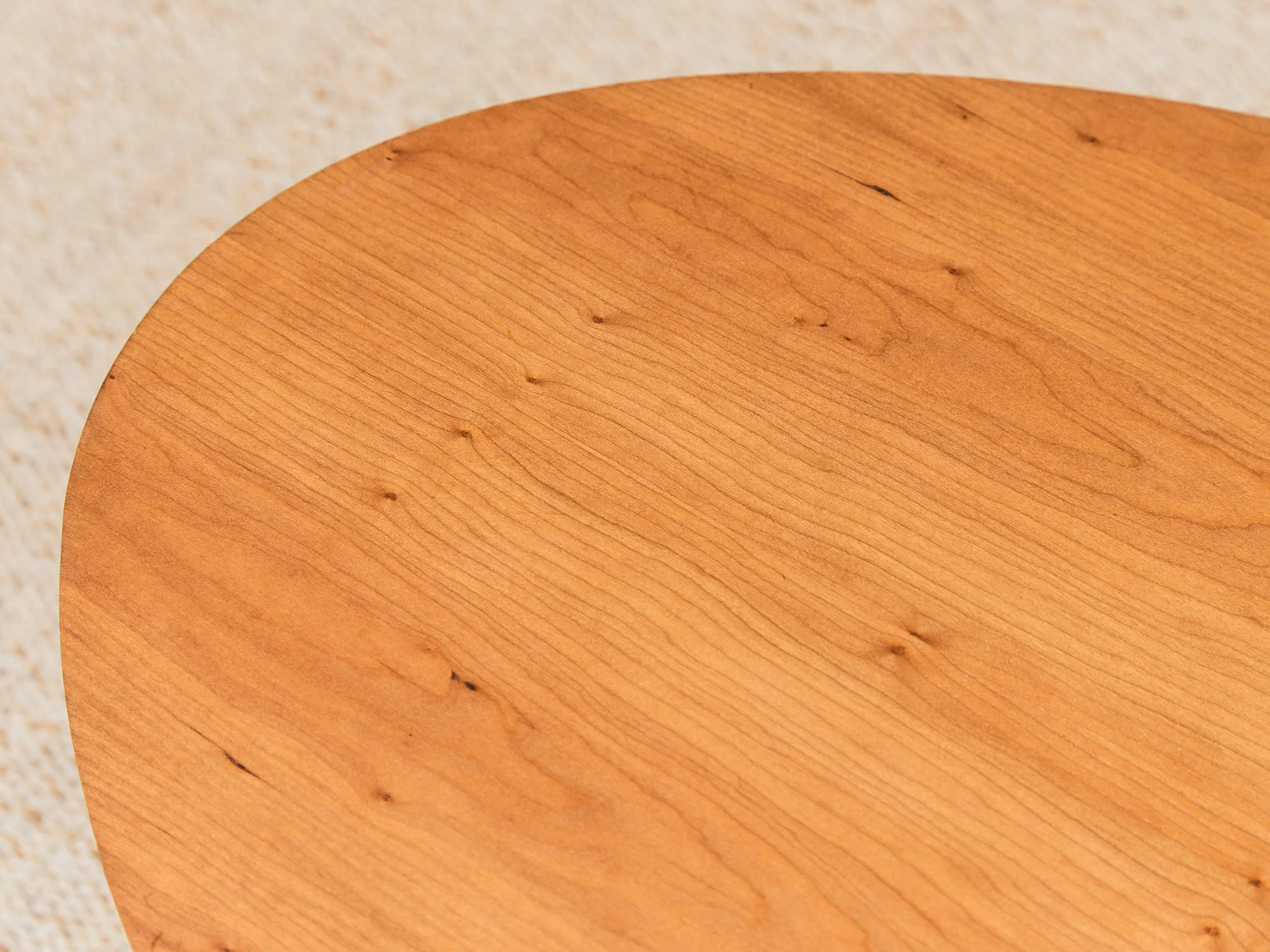 Oval Vintage Coffee Table with Hairpin Legs - Image 14