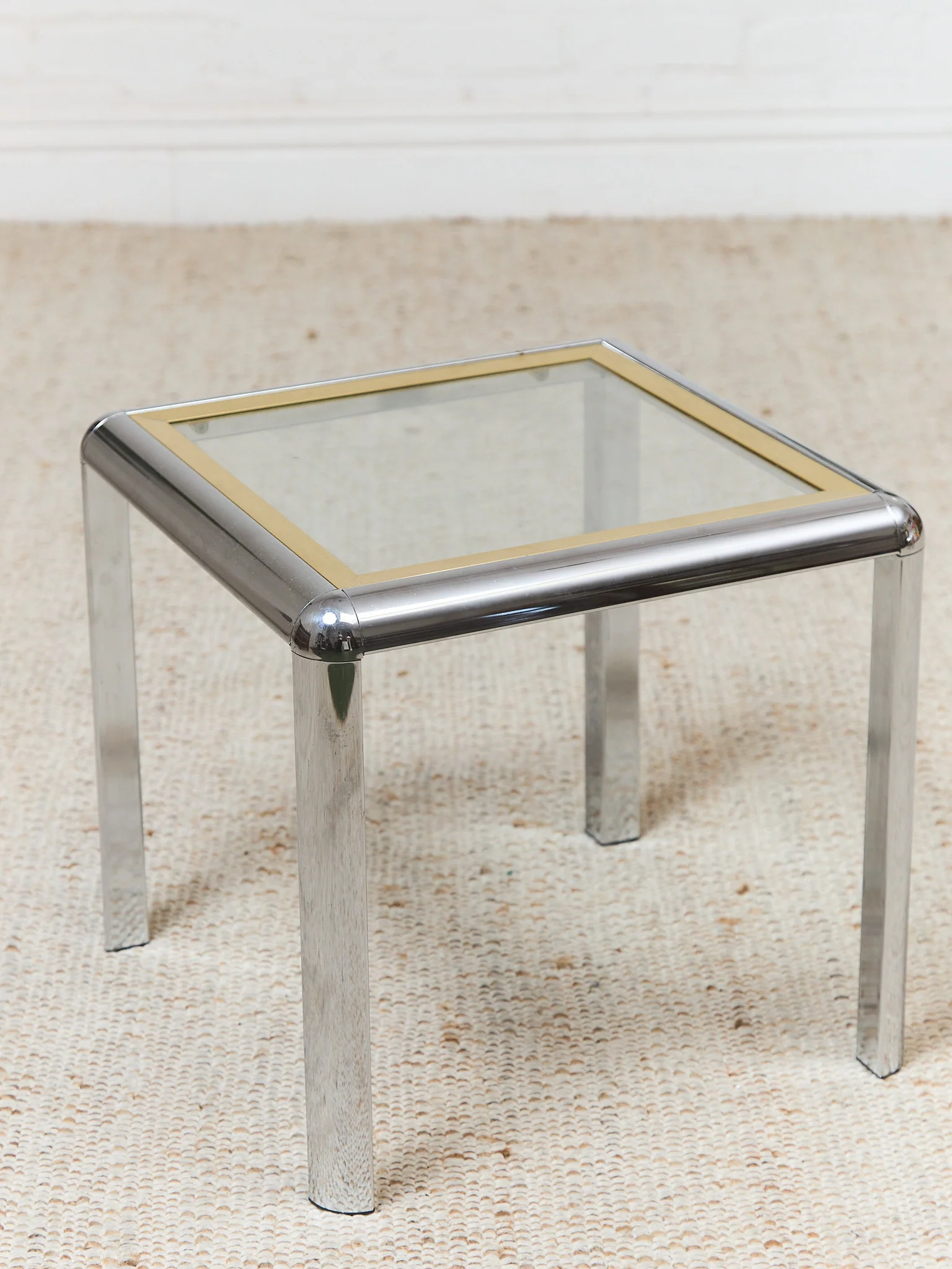 Paul Evans Chrome End Table - Image 6