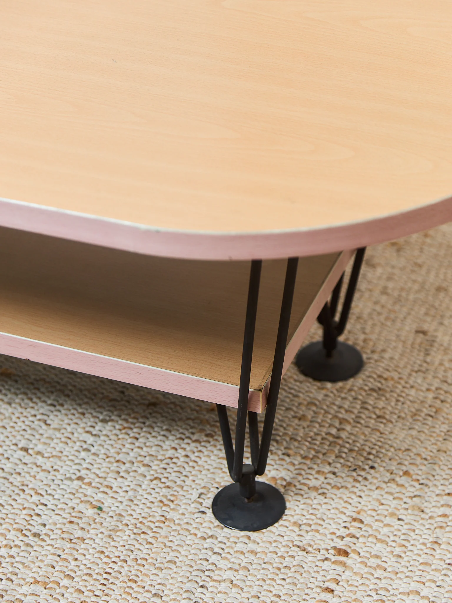 Post Modern Oval Coffee Table - Image 11