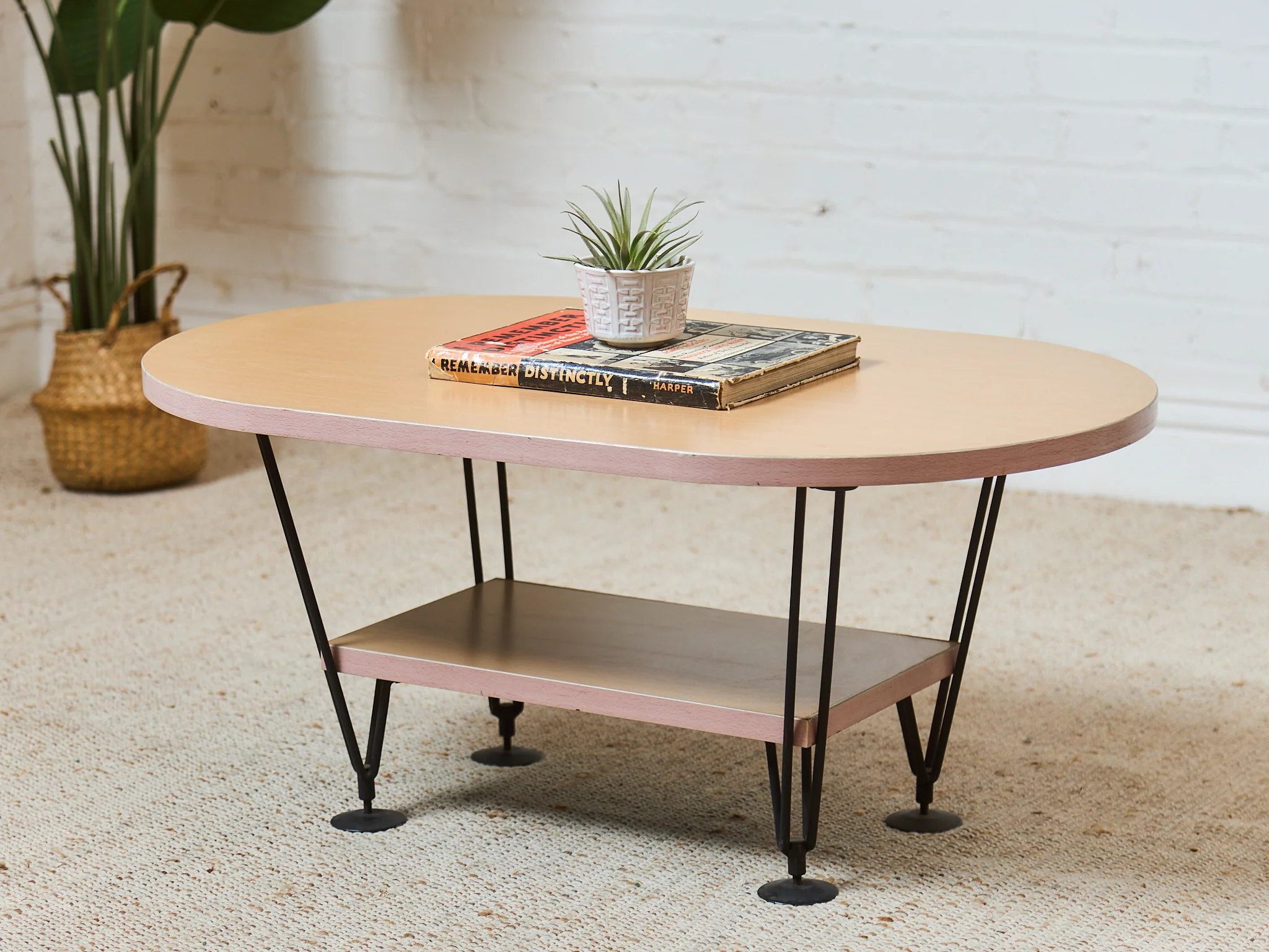 Post Modern Oval Coffee Table - Image 3