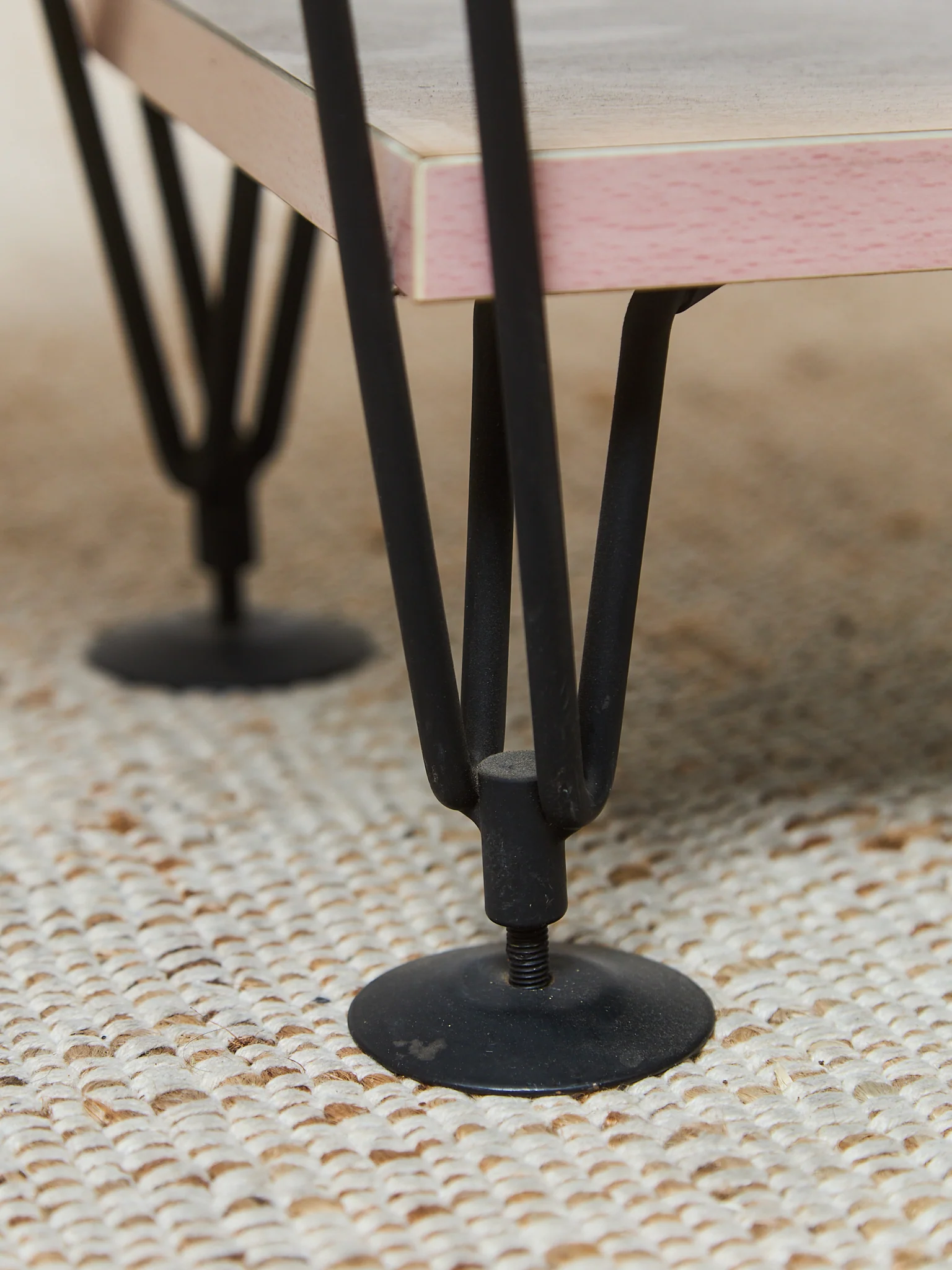 Post Modern Oval Coffee Table - Image 9
