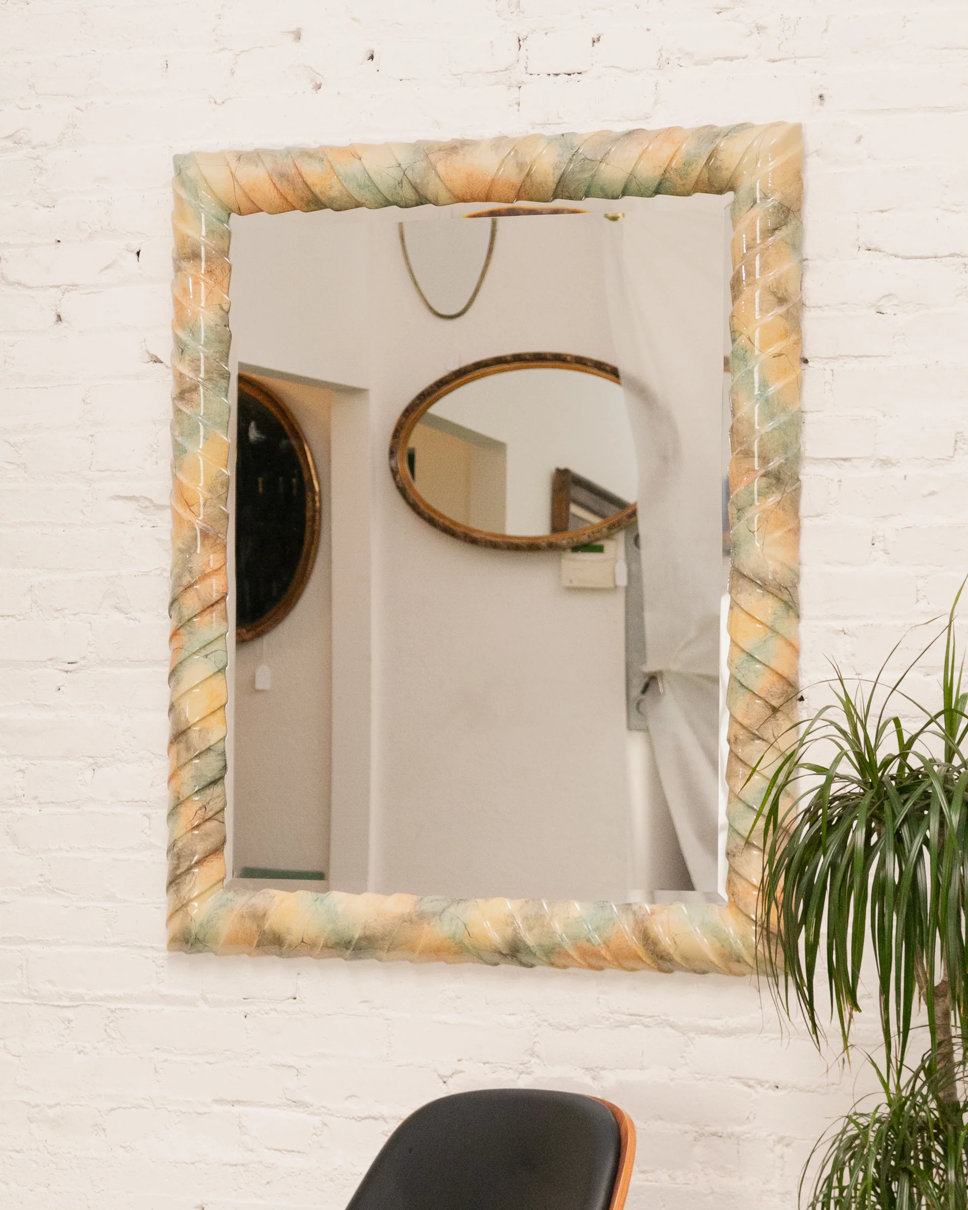 Post Modern Twisted Pastel Mirror - Image 2