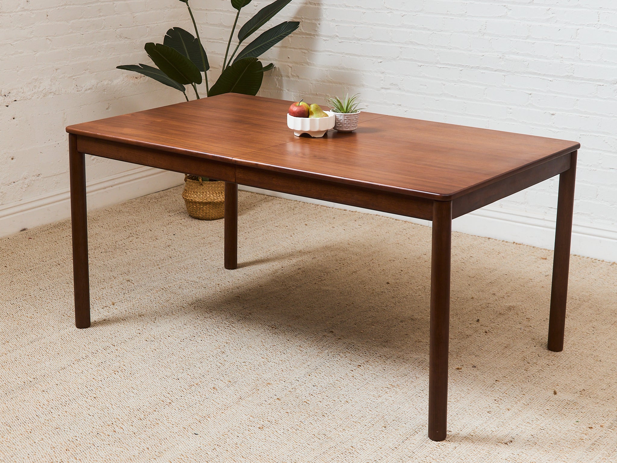 Rectangle Walnut Dining Dining Table