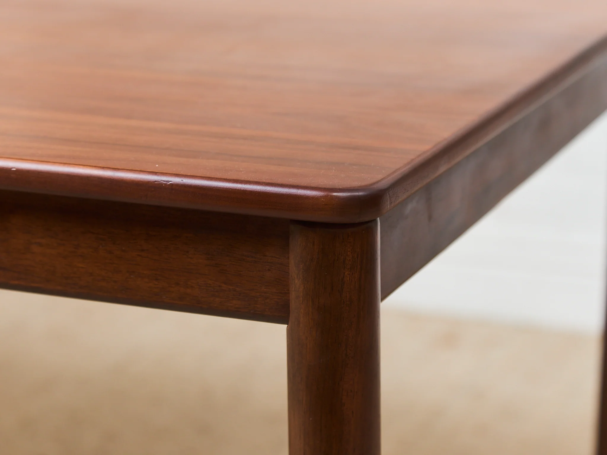 Rectangle Walnut Dining Dining Table - Image 11