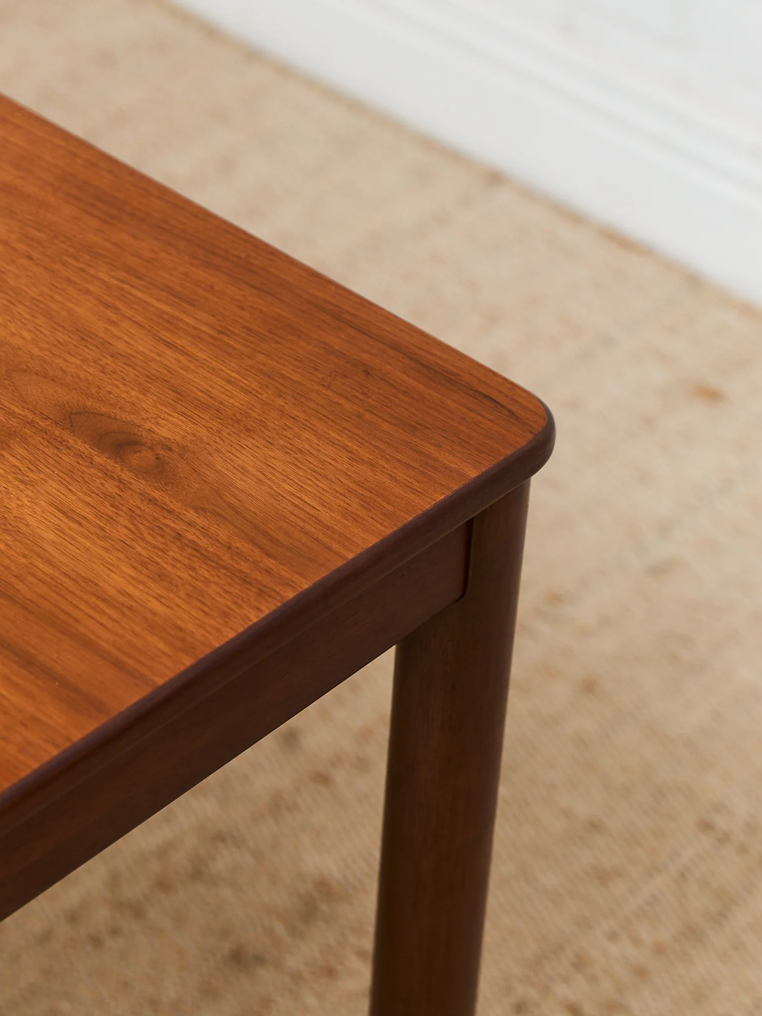 Rectangle Walnut Dining Dining Table - Image 12