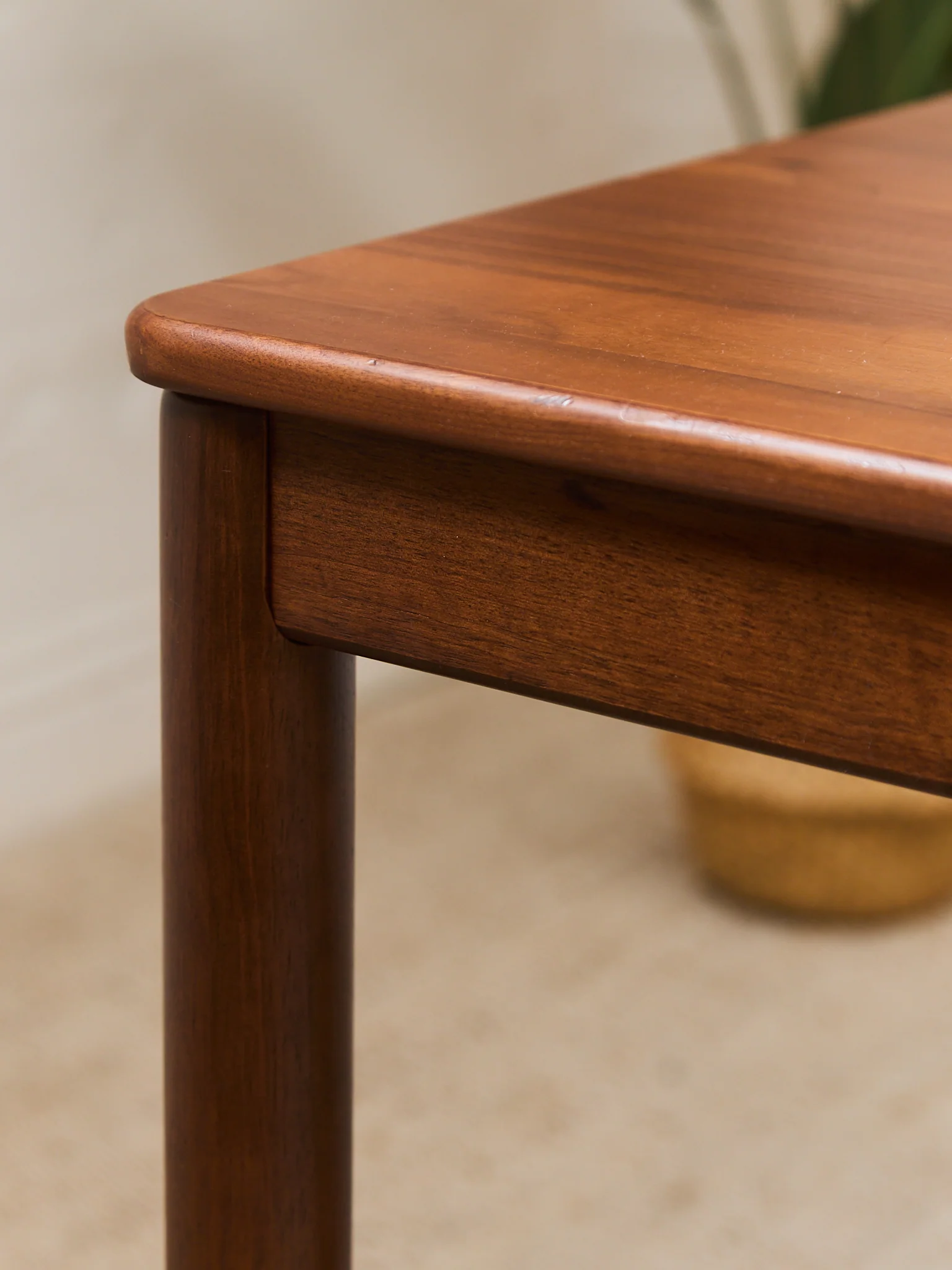 Rectangle Walnut Dining Dining Table - Image 15