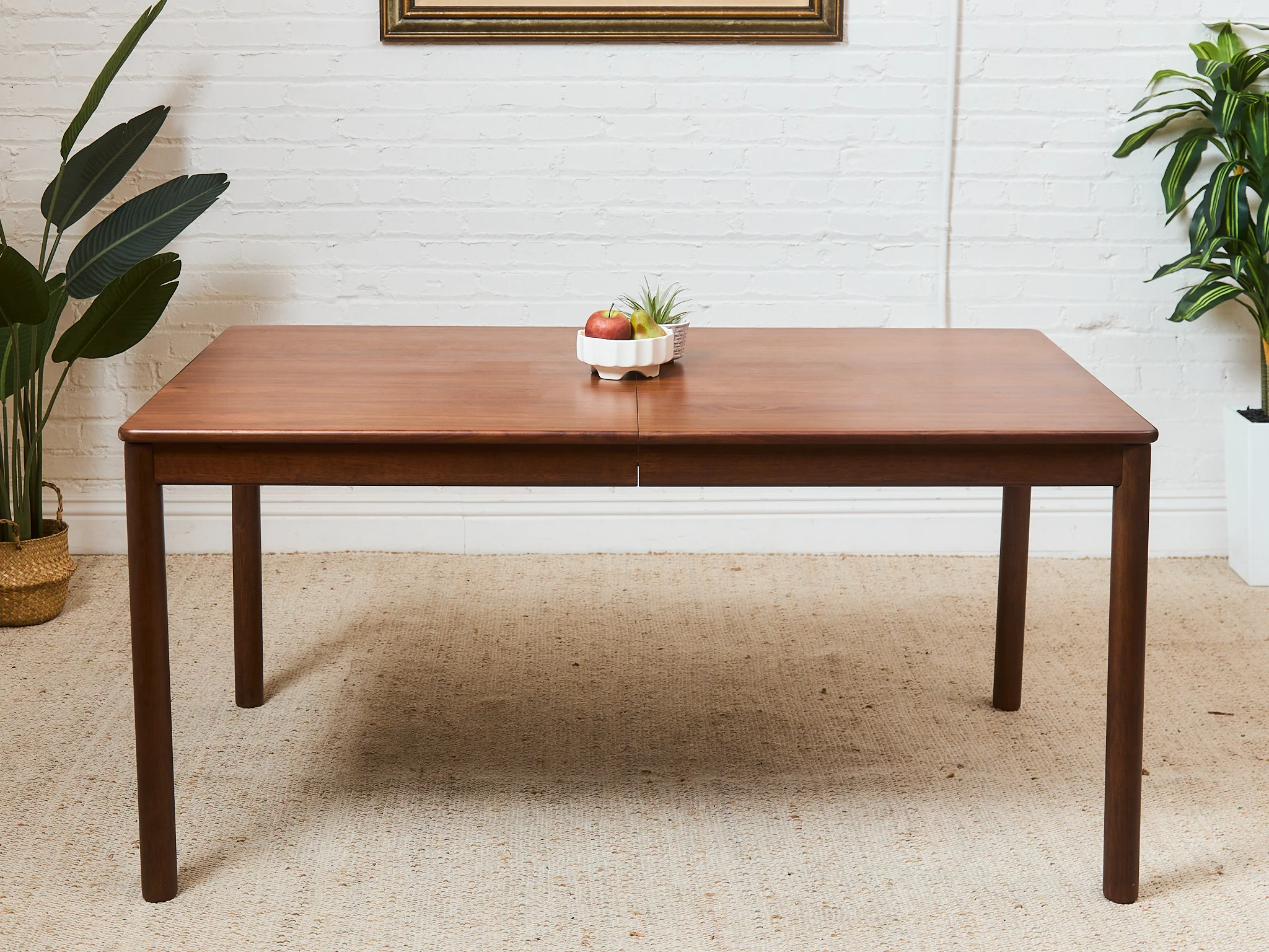 Rectangle Walnut Dining Dining Table - Image 3