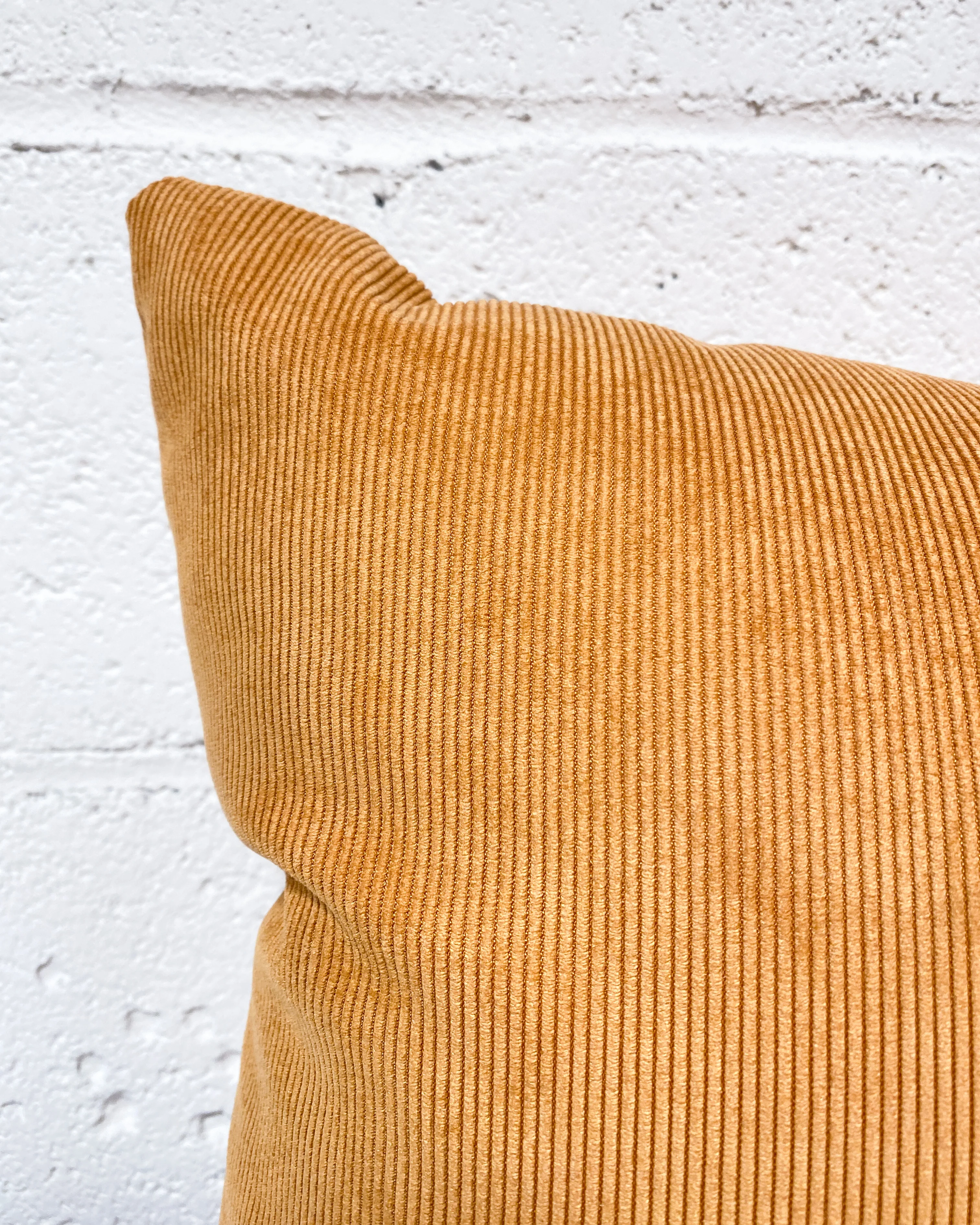Rectangular Pillow in Parallel Tobacco - Image 2