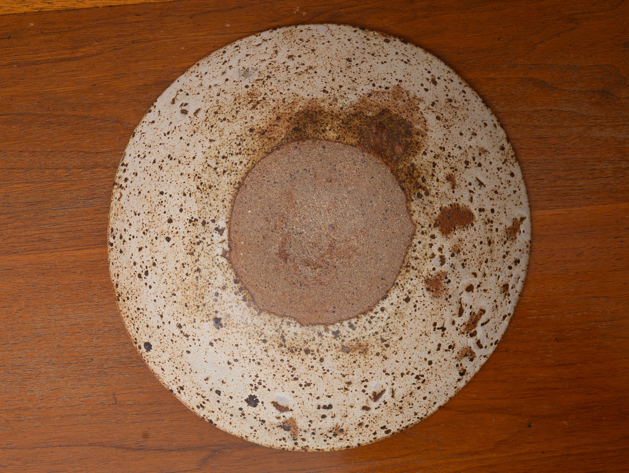 Large Studio Pottery Shallow Bowl - Image 8