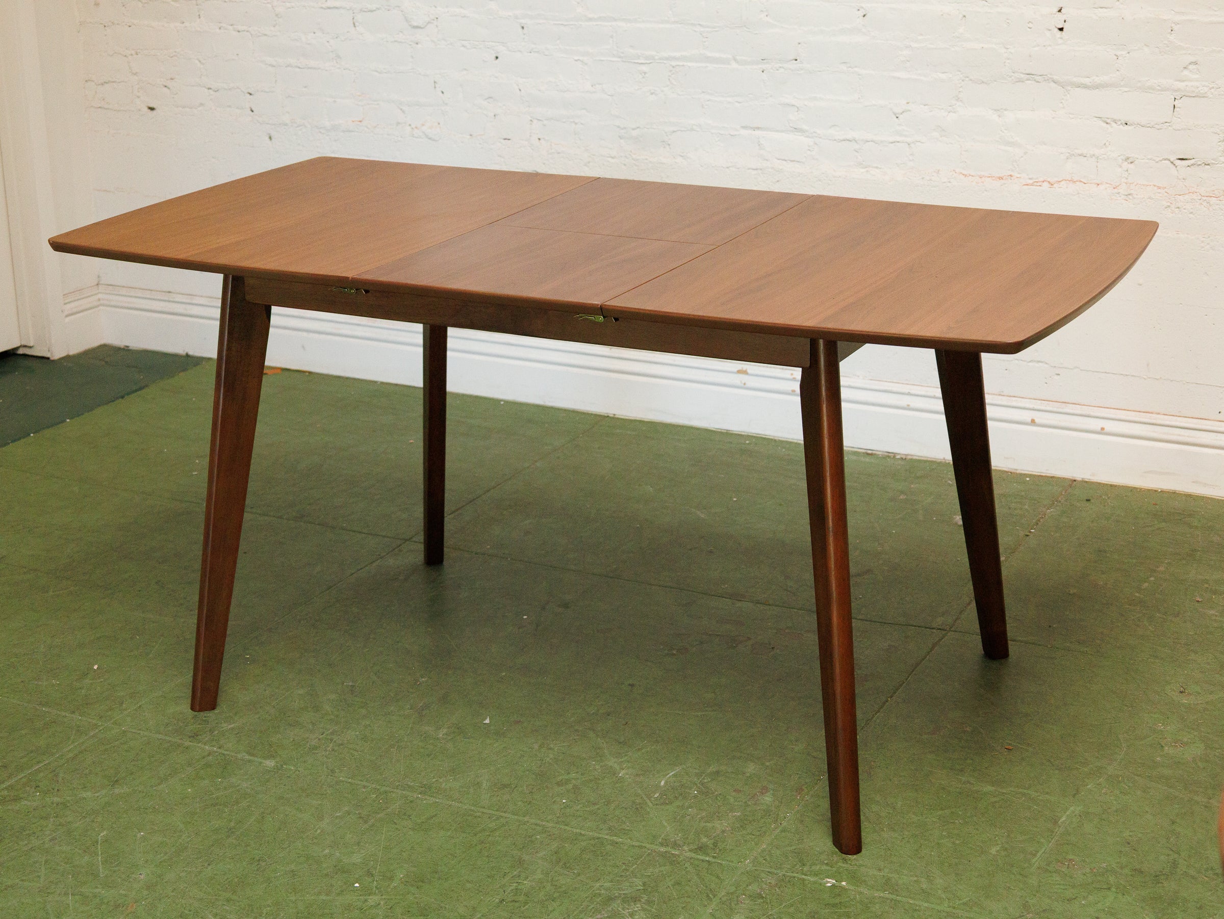 Butterfly Leaf Walnut Dining Table - Image 8