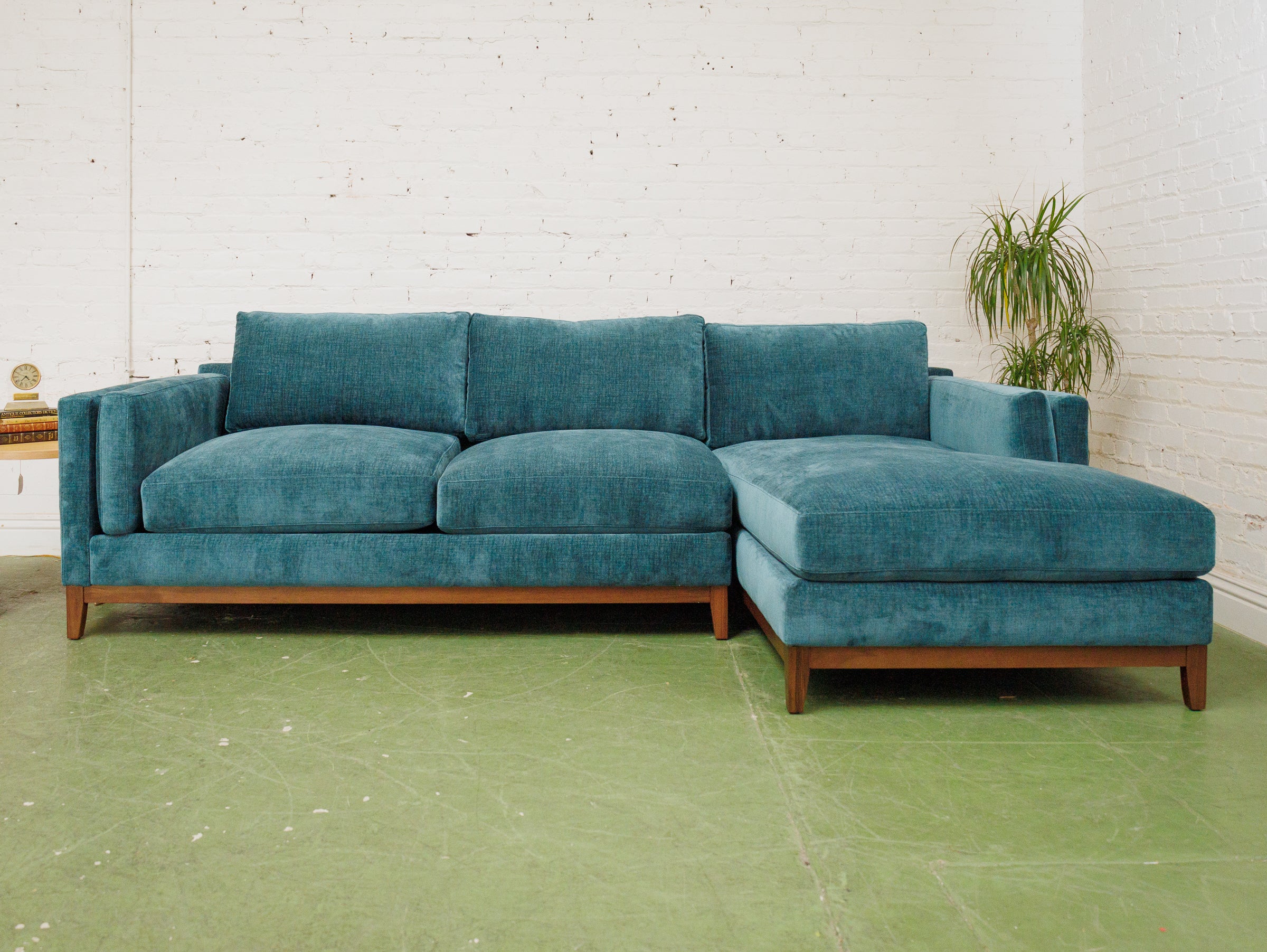 Lisette sofa in Napa Teal - Image 17
