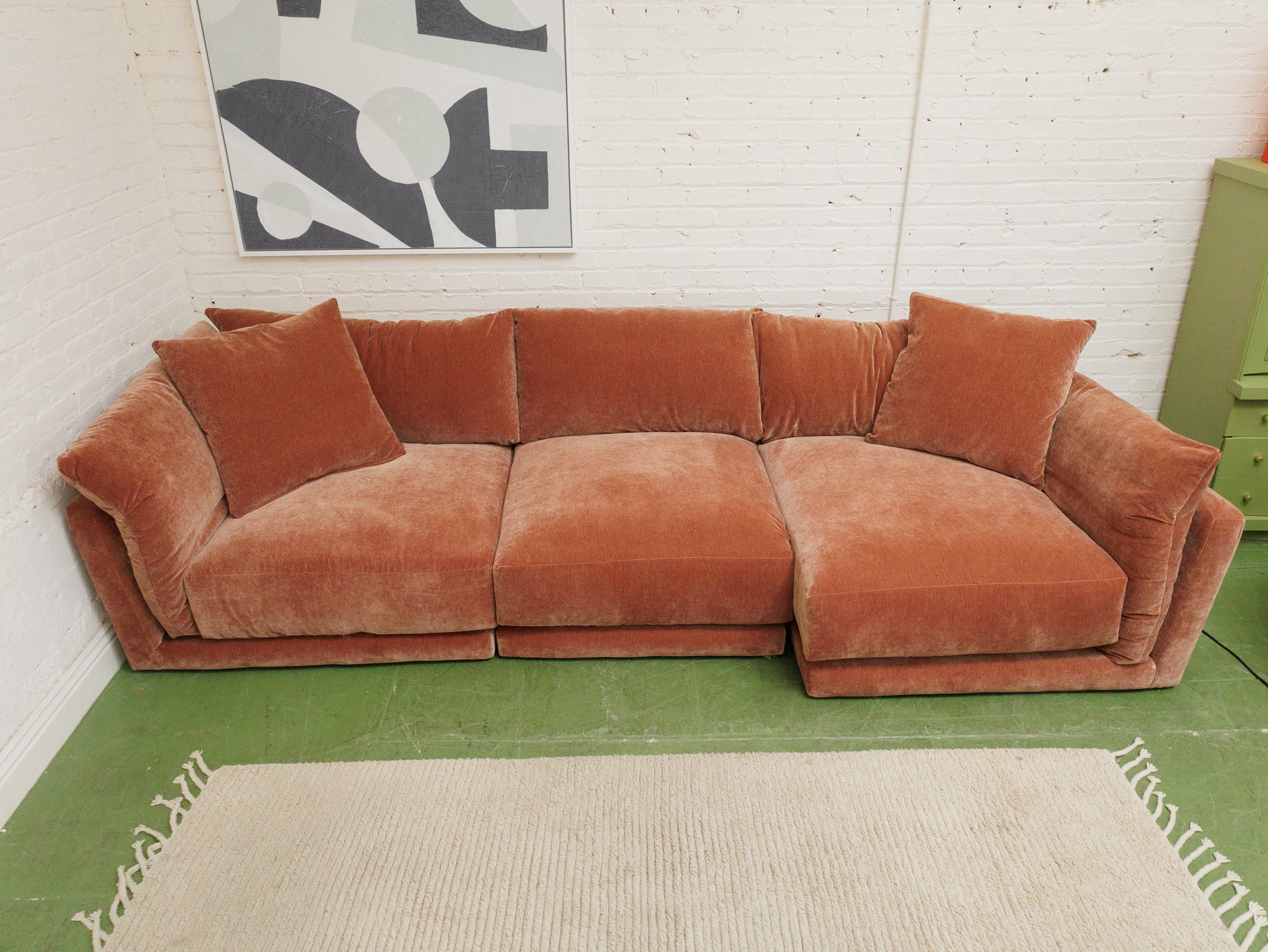 Hansel Sofa in Ginger - Image 13