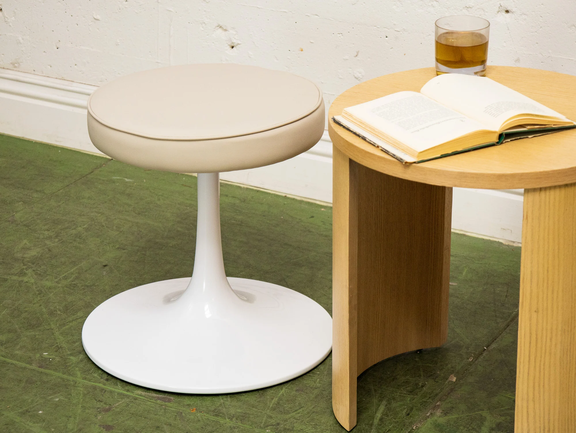 Daisy Dining Stool in Cream - Image 11