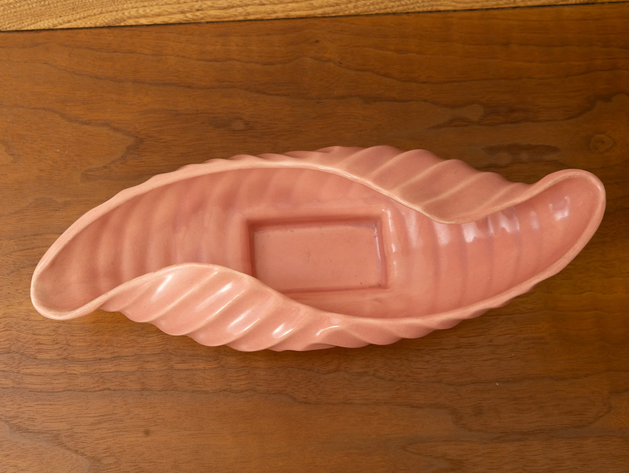 1950’s California Pottery Pink Shell - Image 2