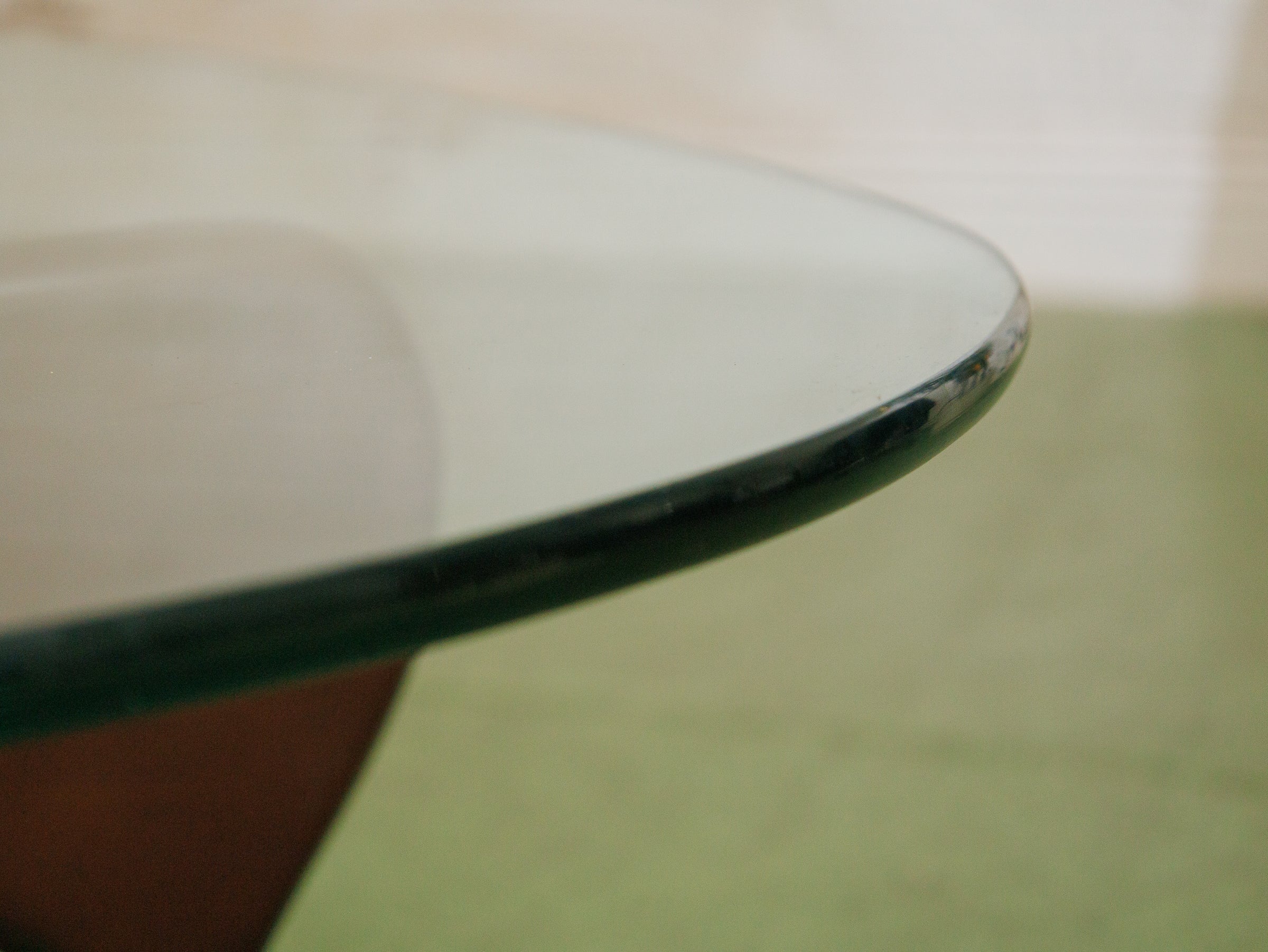 Dark Brown Amoeba Coffee Table - Image 4