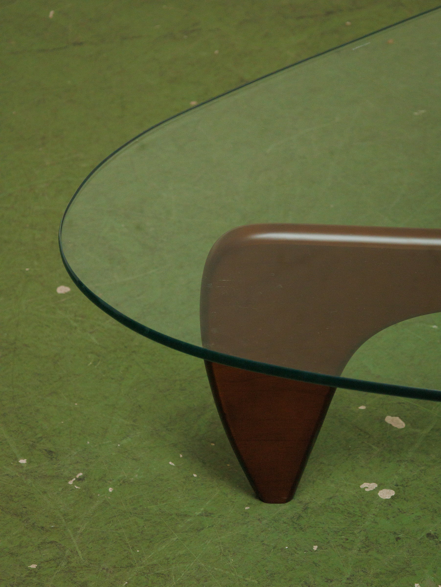 Dark Brown Amoeba Coffee Table - Image 6