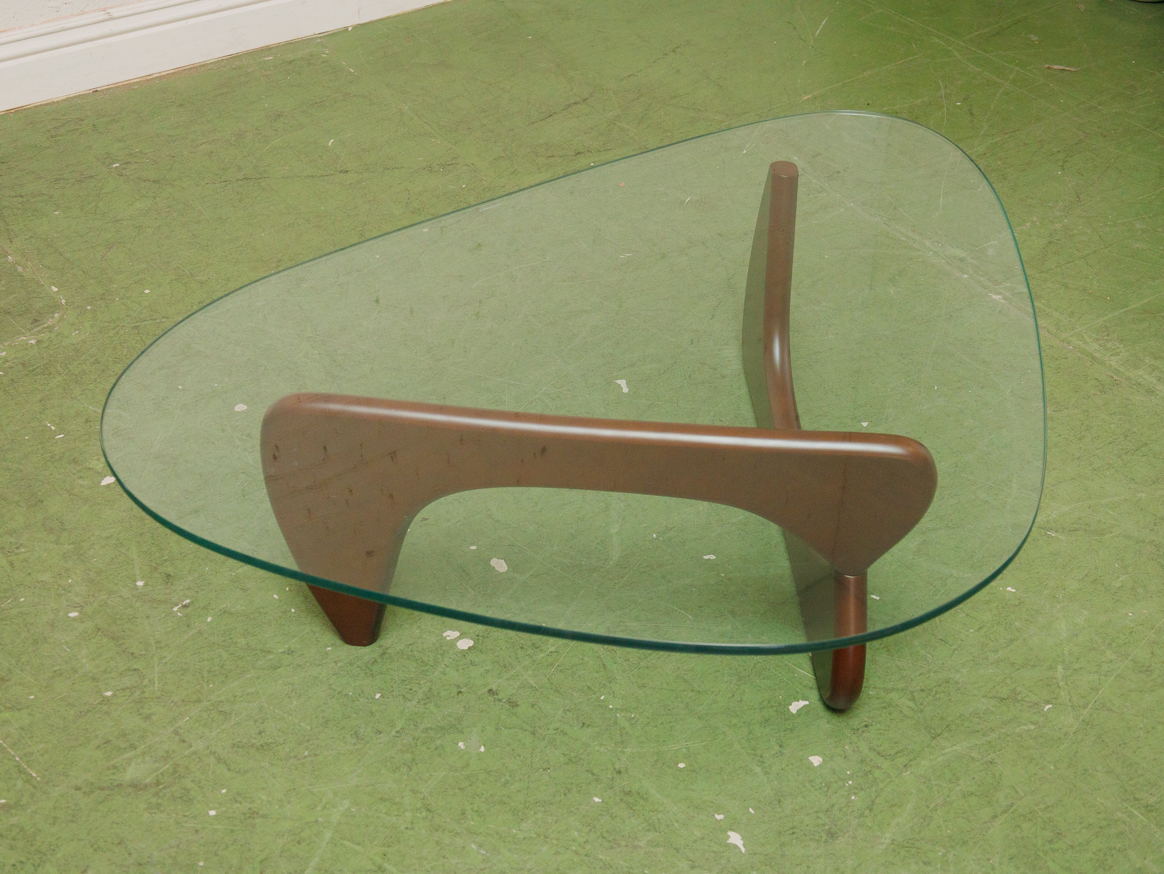 Dark Brown Amoeba Coffee Table - Image 8