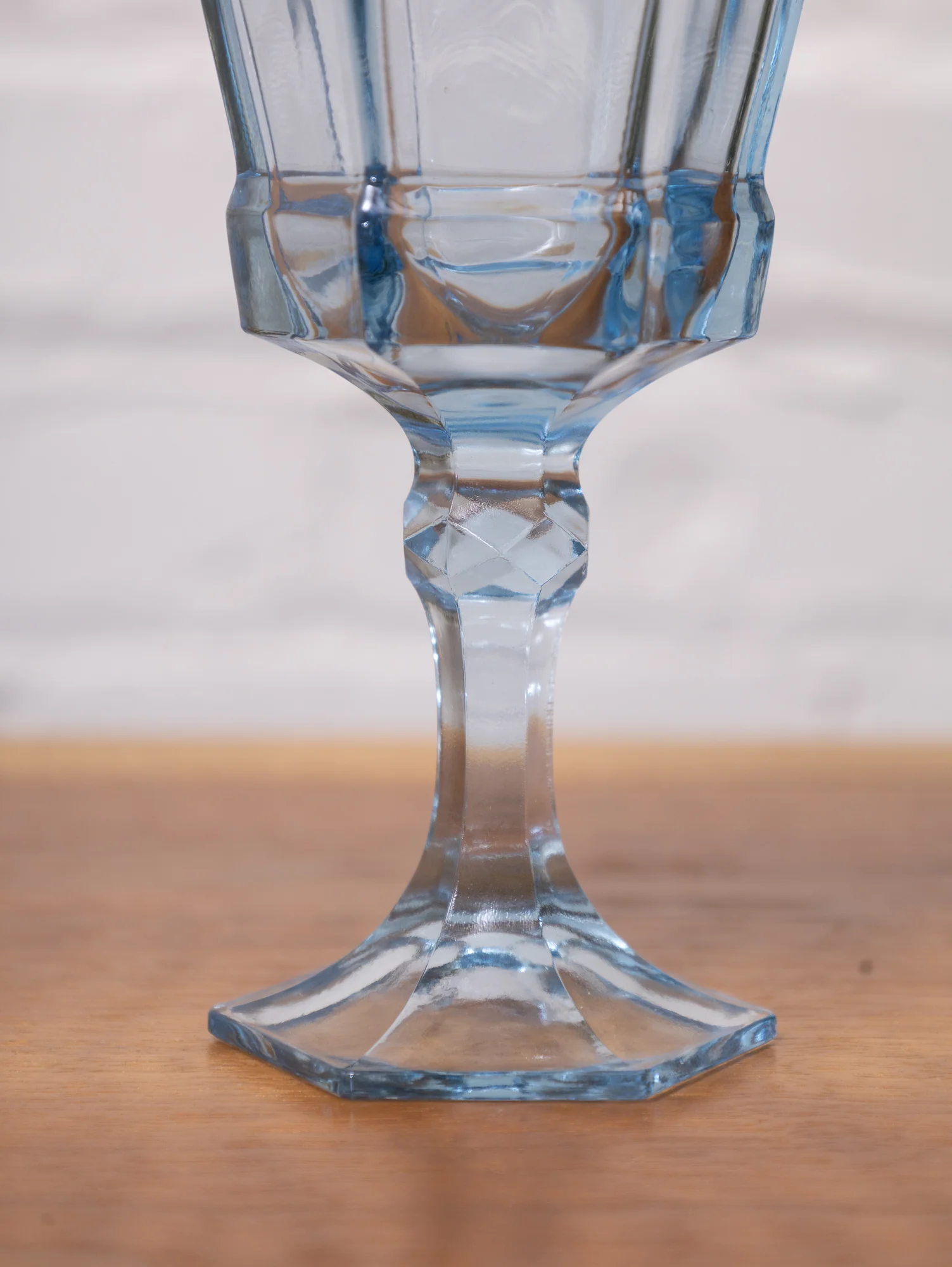 Blue Vintage Wine Goblets Set of 8 - Image 5
