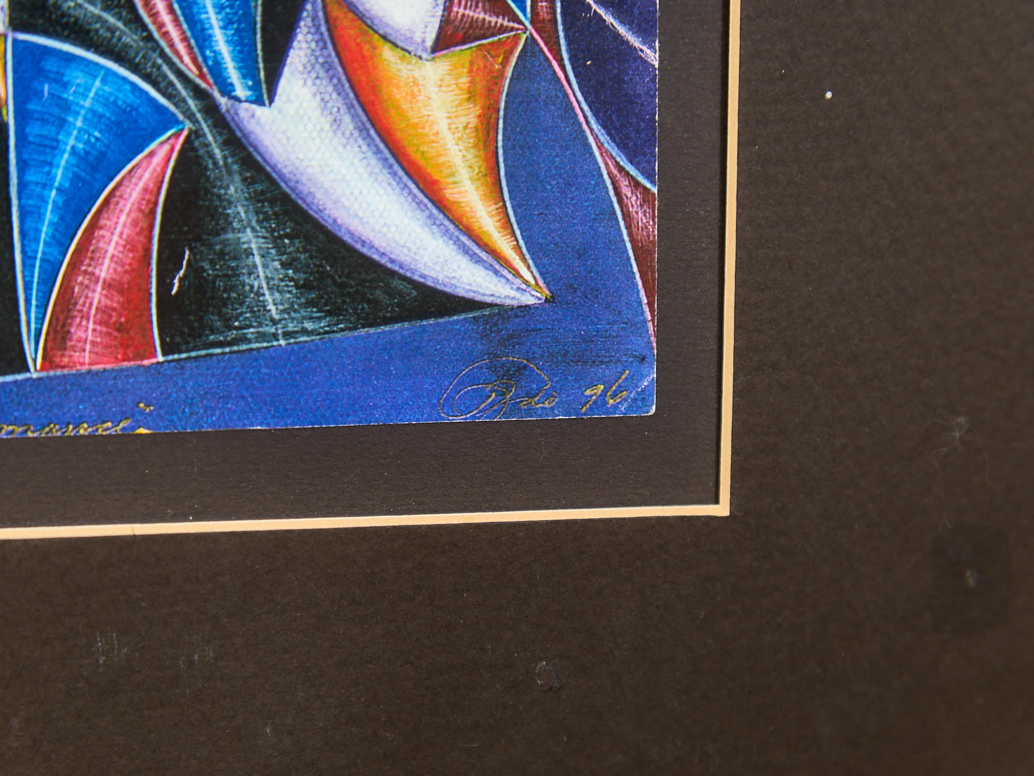 Signed Abstract Art - Image 4