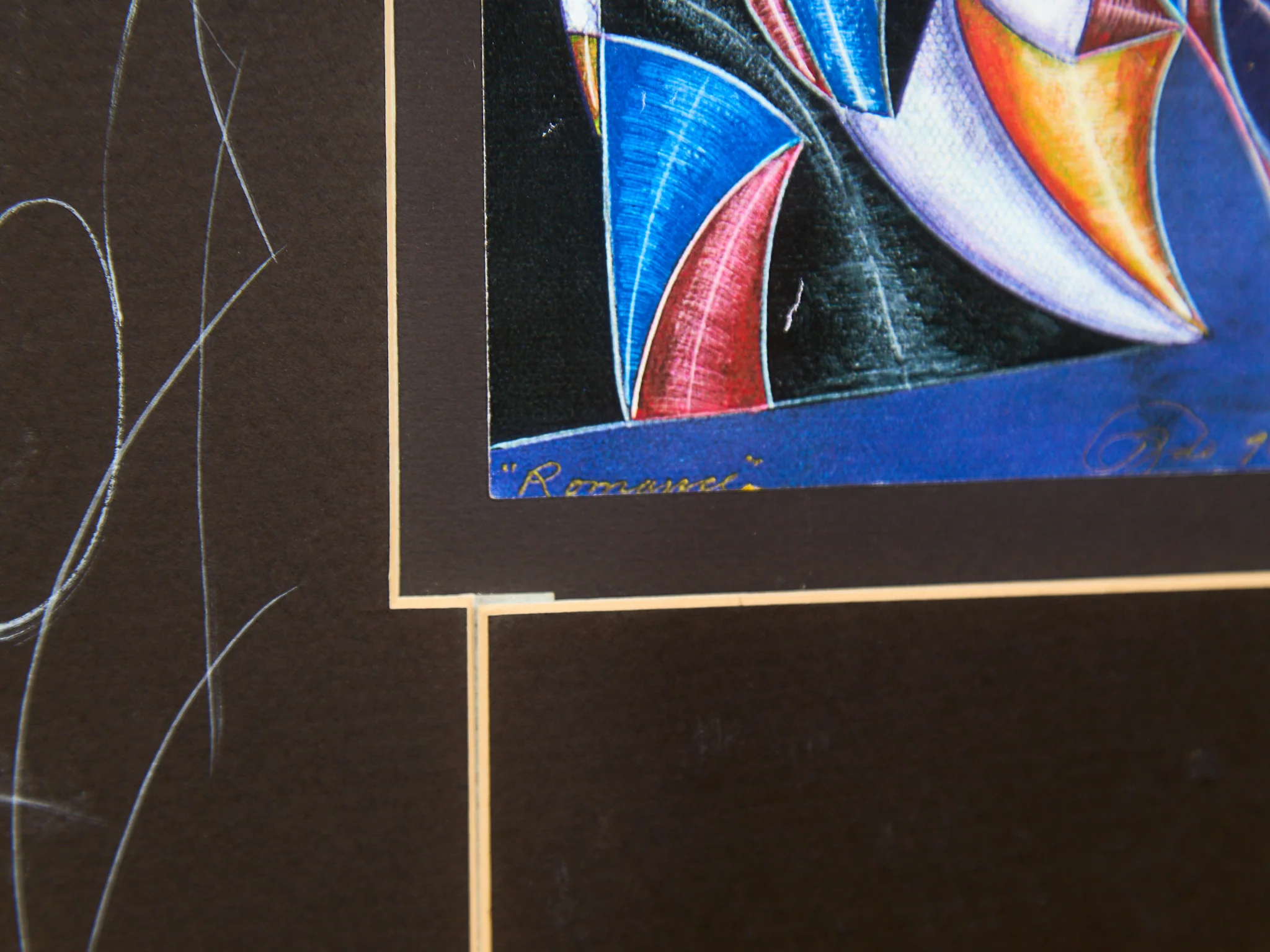 Signed Abstract Art - Image 5