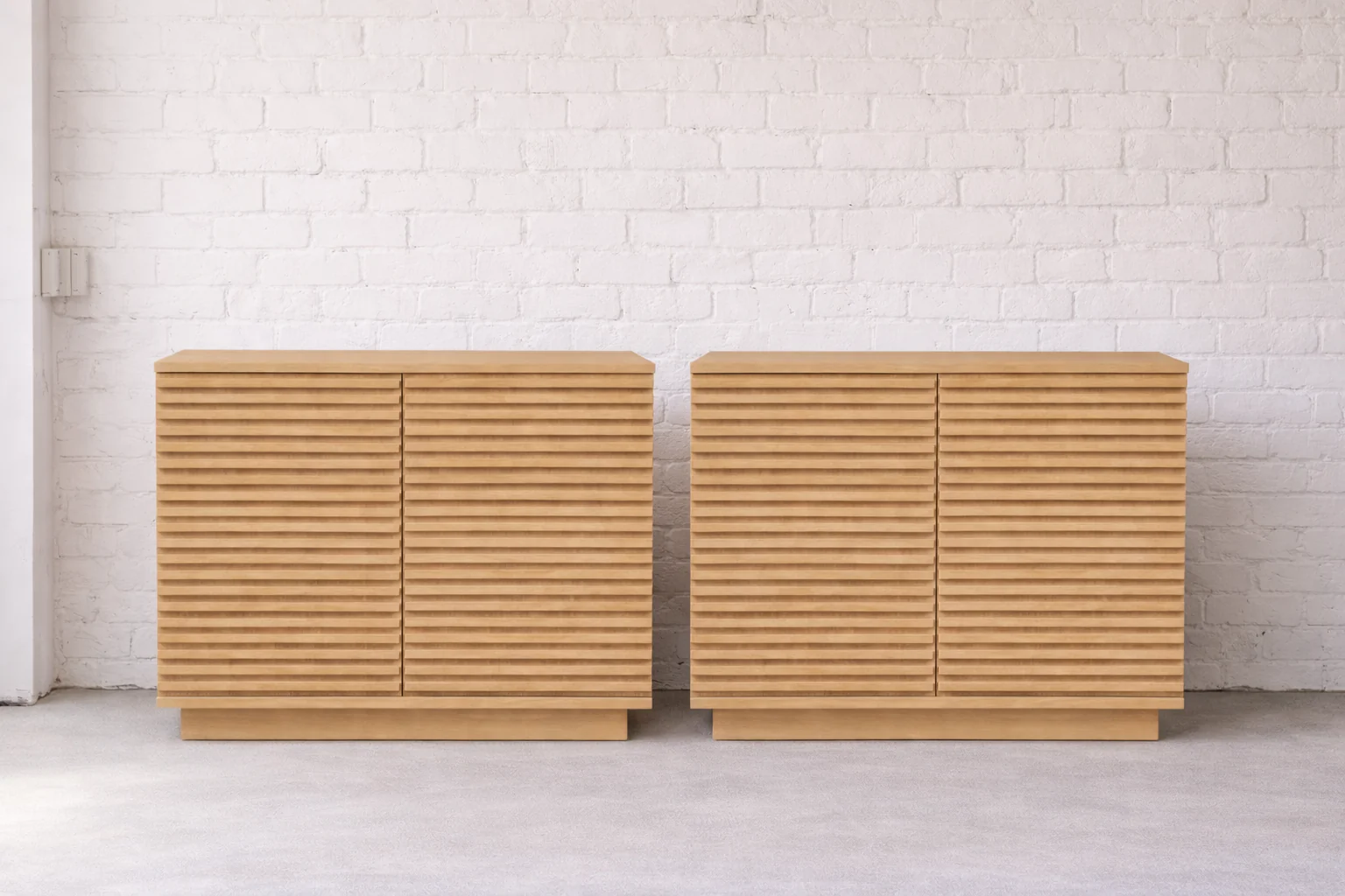 Zen Slat Blonde Cabinet - Image 5