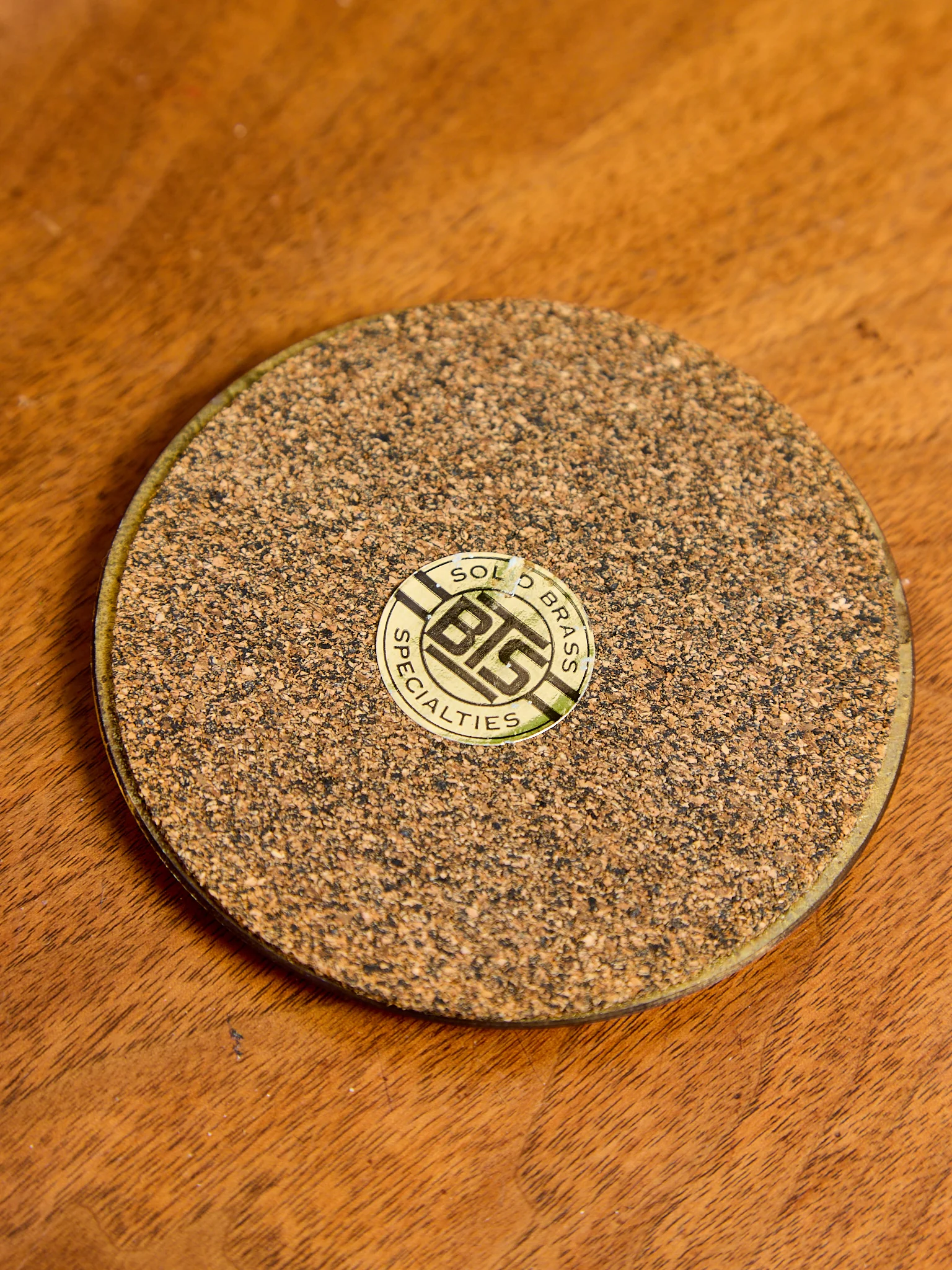 Solid Brass Vintage Coasters - Image 9