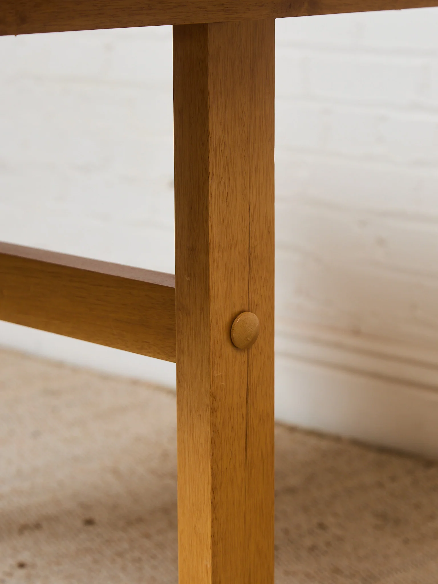 Solid Pine Vintage Trestle Table - Image 13
