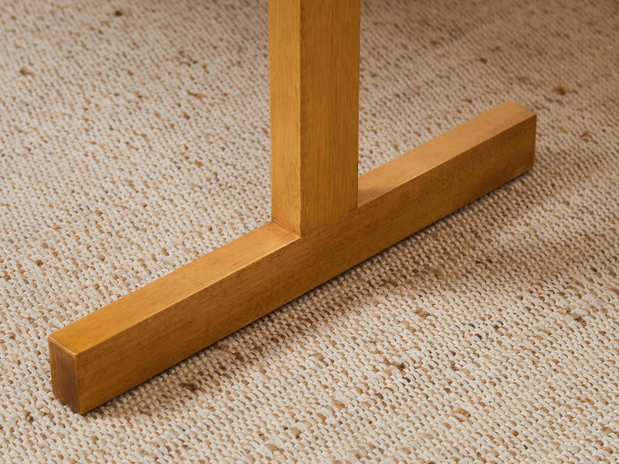 Solid Pine Vintage Trestle Table - Image 14