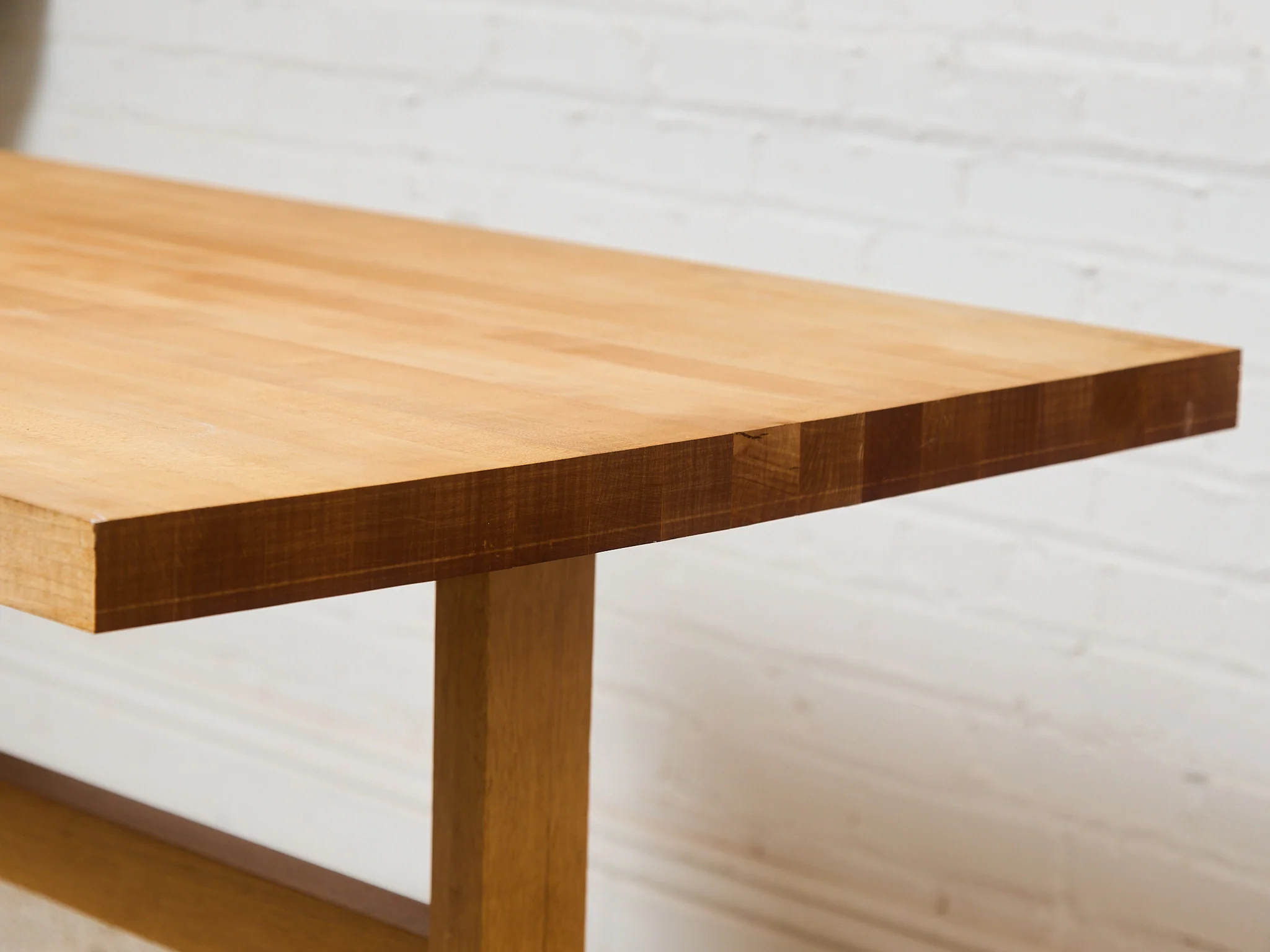 Solid Pine Vintage Trestle Table - Image 15