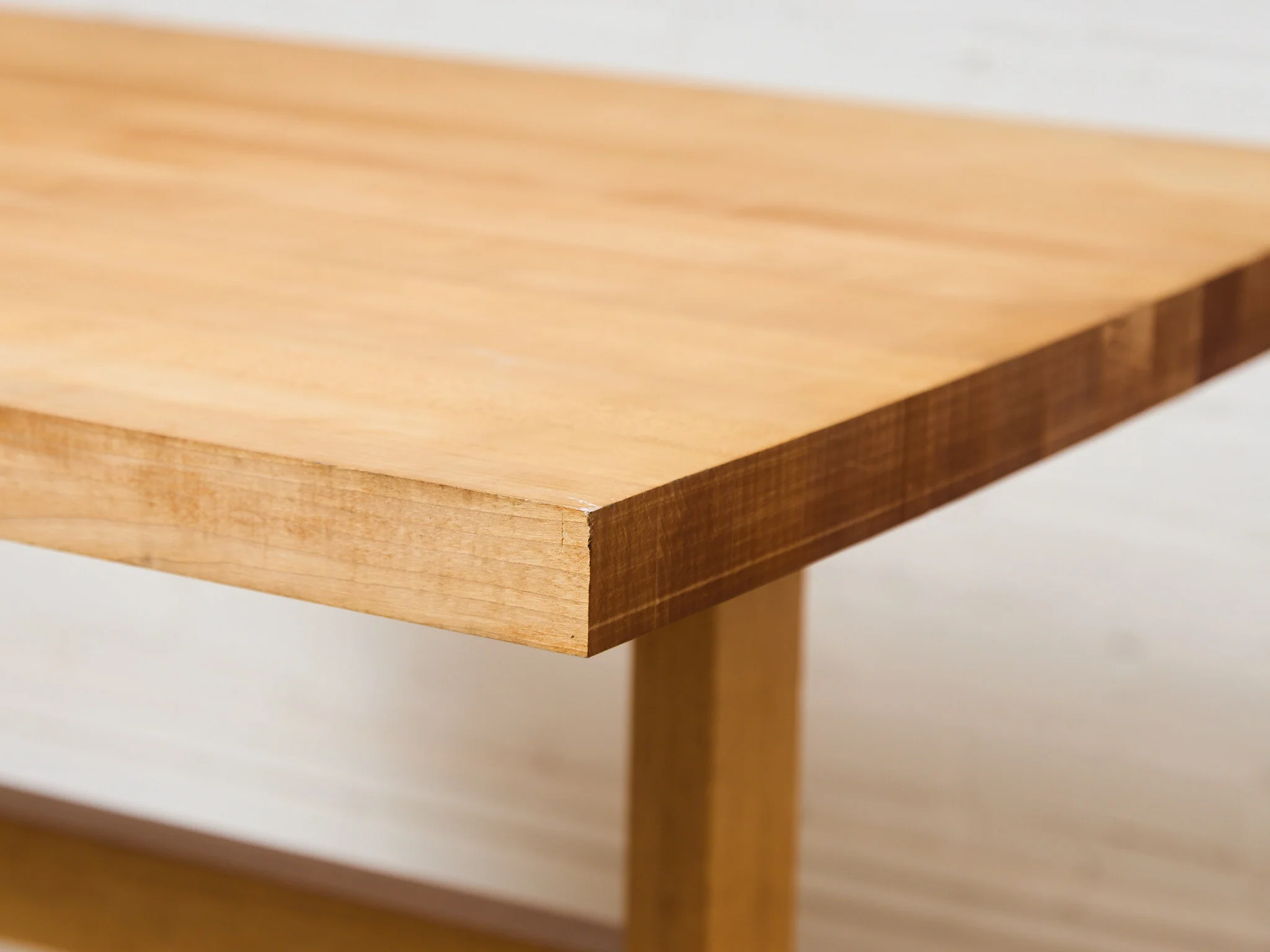 Solid Pine Vintage Trestle Table - Image 9