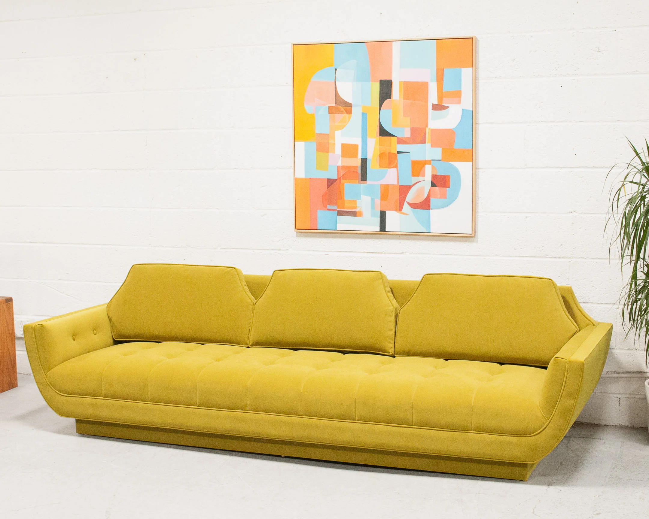Gondola Sofa in Chartreuse - Image 5