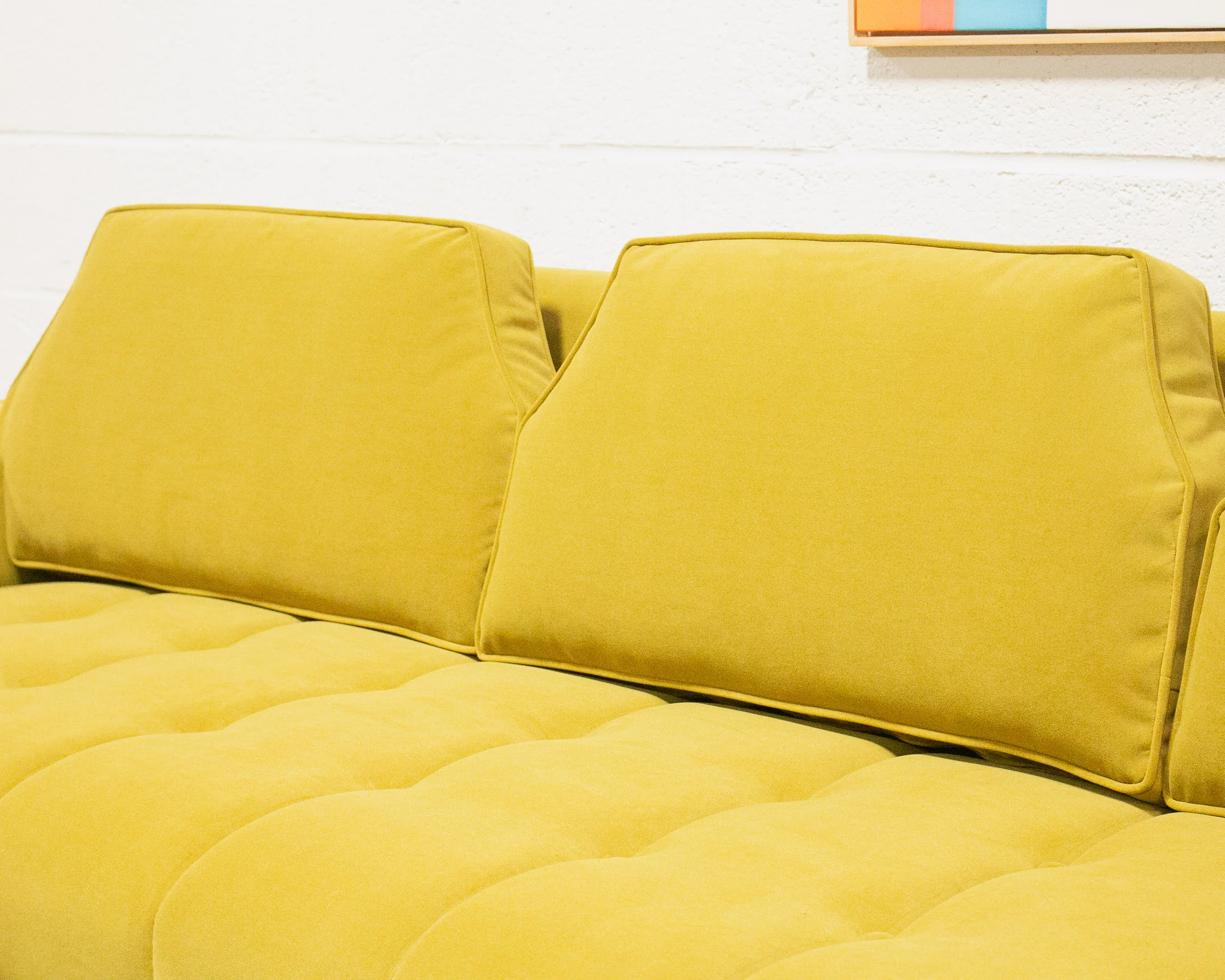 Gondola Sofa in Chartreuse - Image 9
