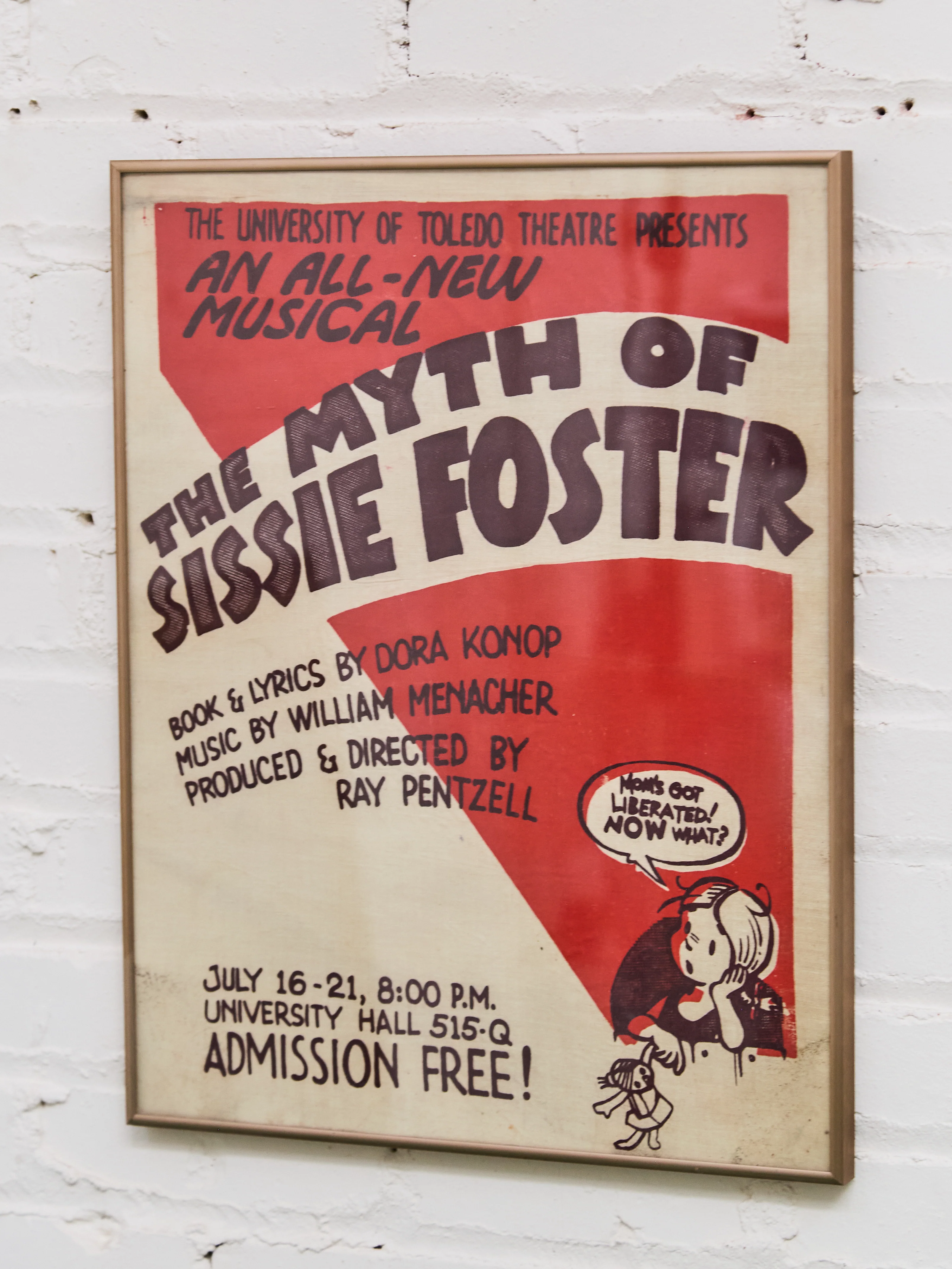 The Myth of Sissie Foster Musical Poster - Image 4