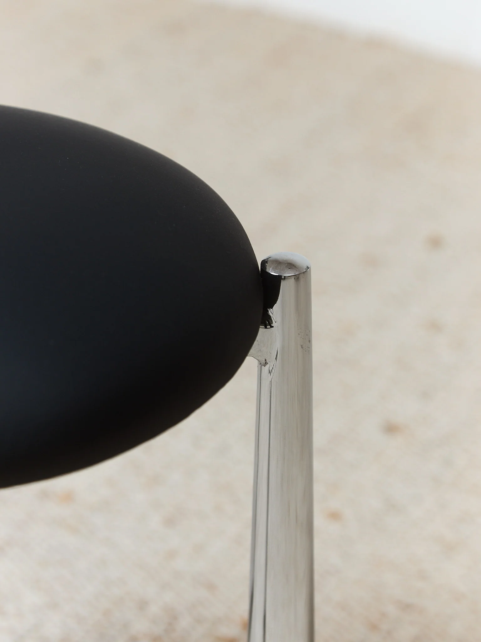 Thick Chrome Leg Stool - Image 8
