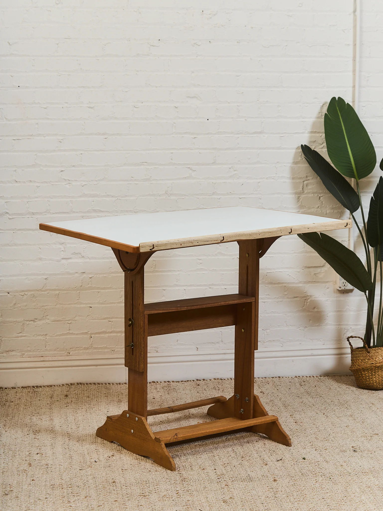 Vintage Adjustable Drafting Table Drafting Desk - Image 2
