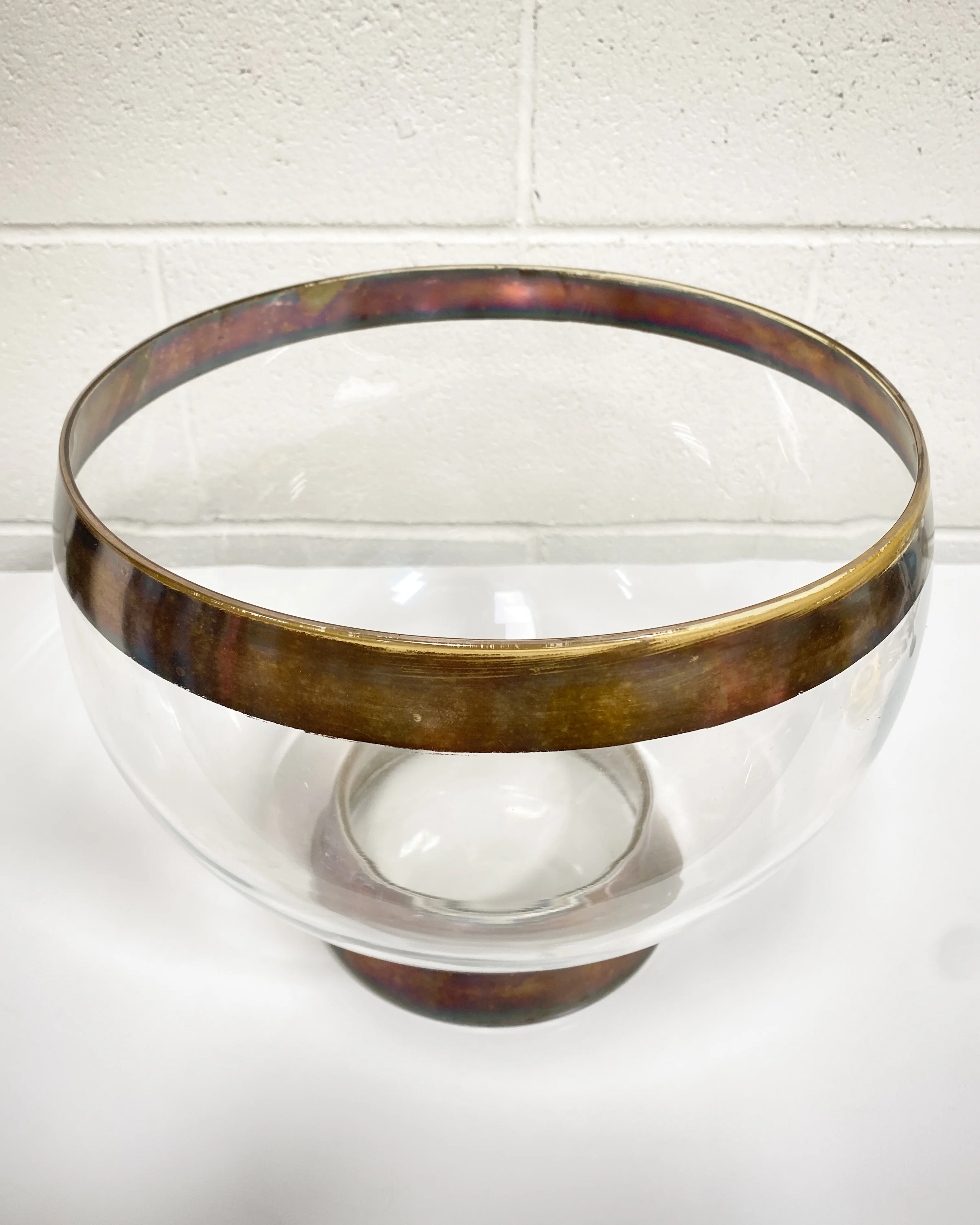 Vintage Dorothy Thorpe Style Punch Bowl - Image 2
