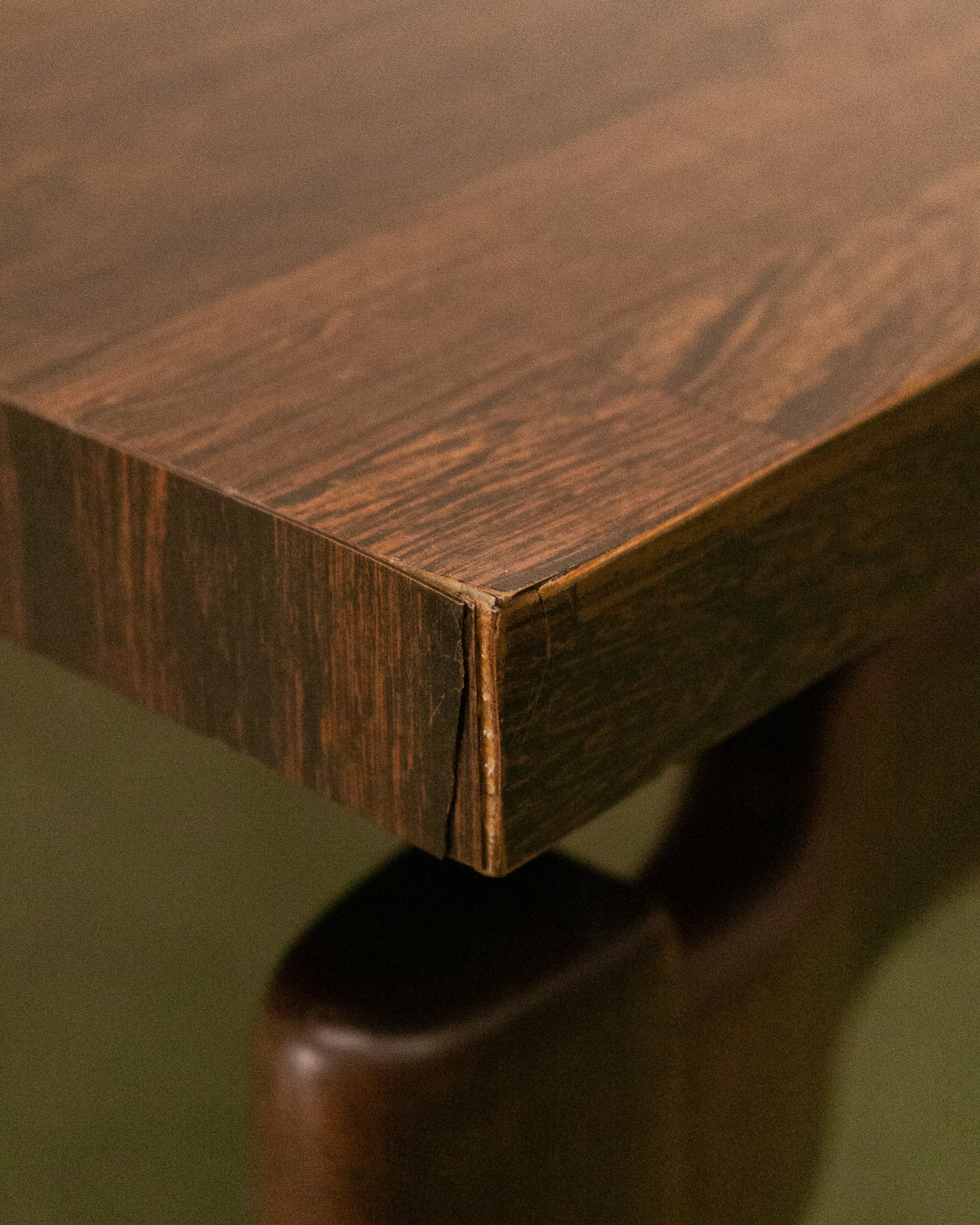 Vintage Square Laminate Coffee Table - Image 7