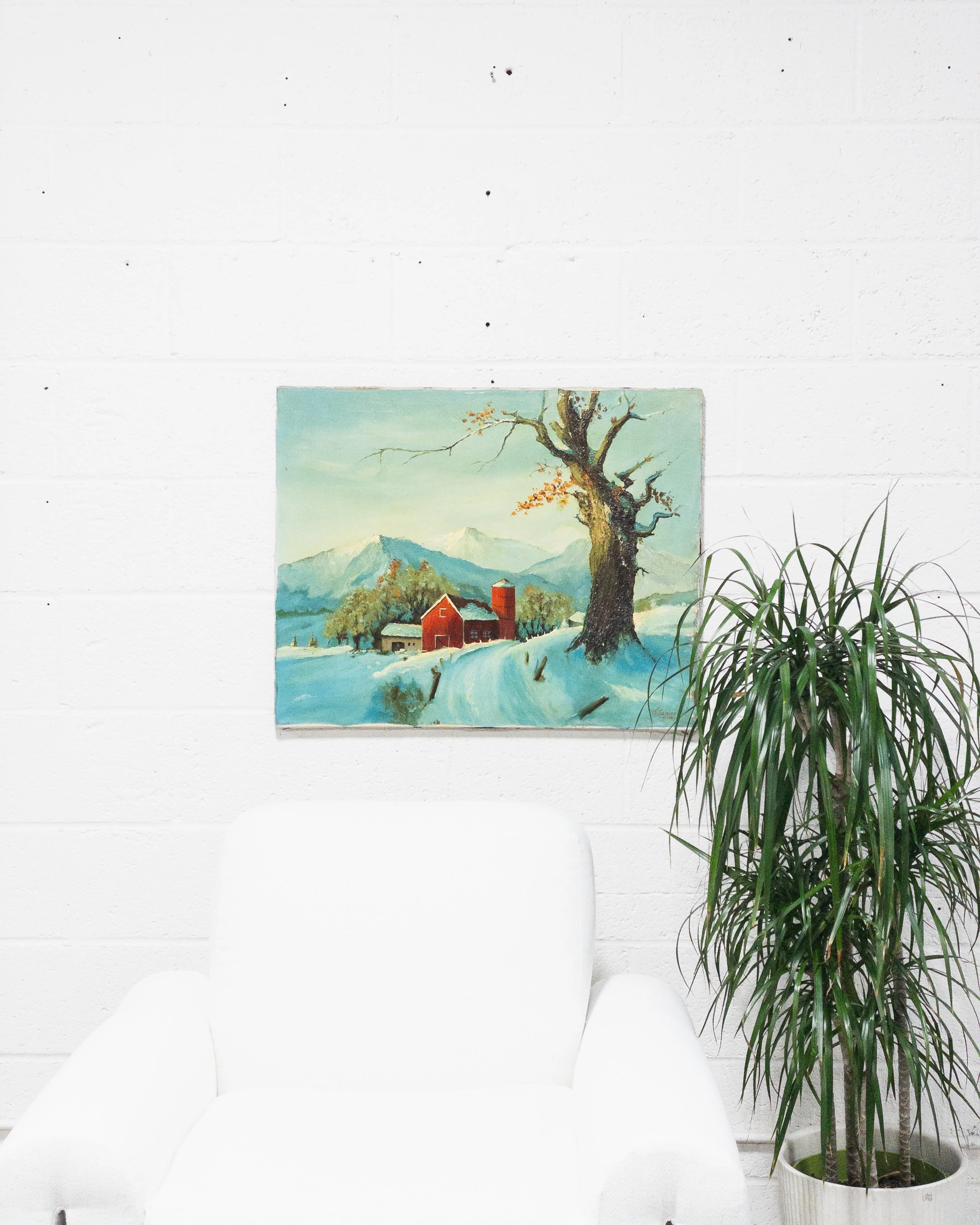 Winter at Home Oil Painting by J Gaines - Image 10