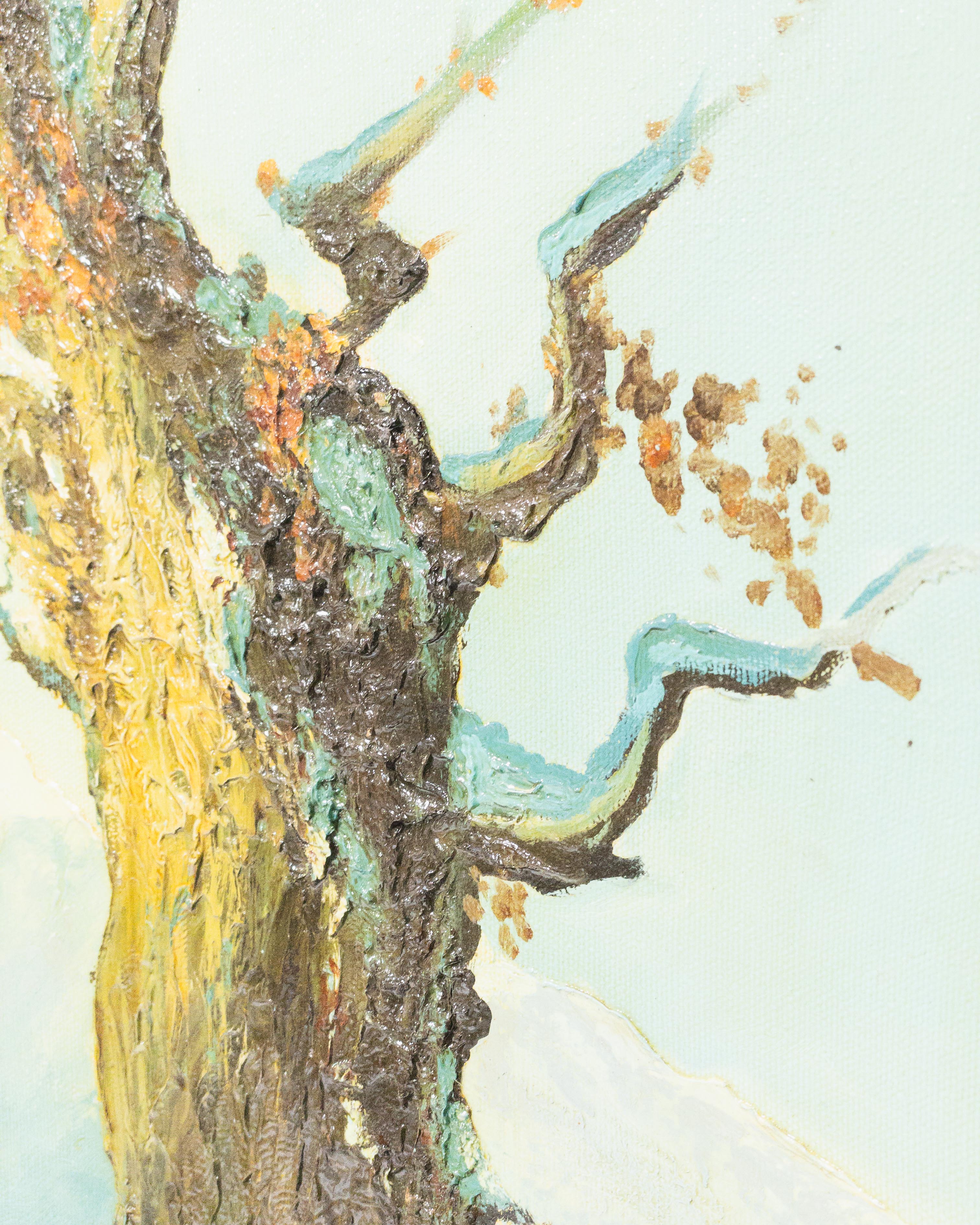Winter at Home Oil Painting by J Gaines - Image 6