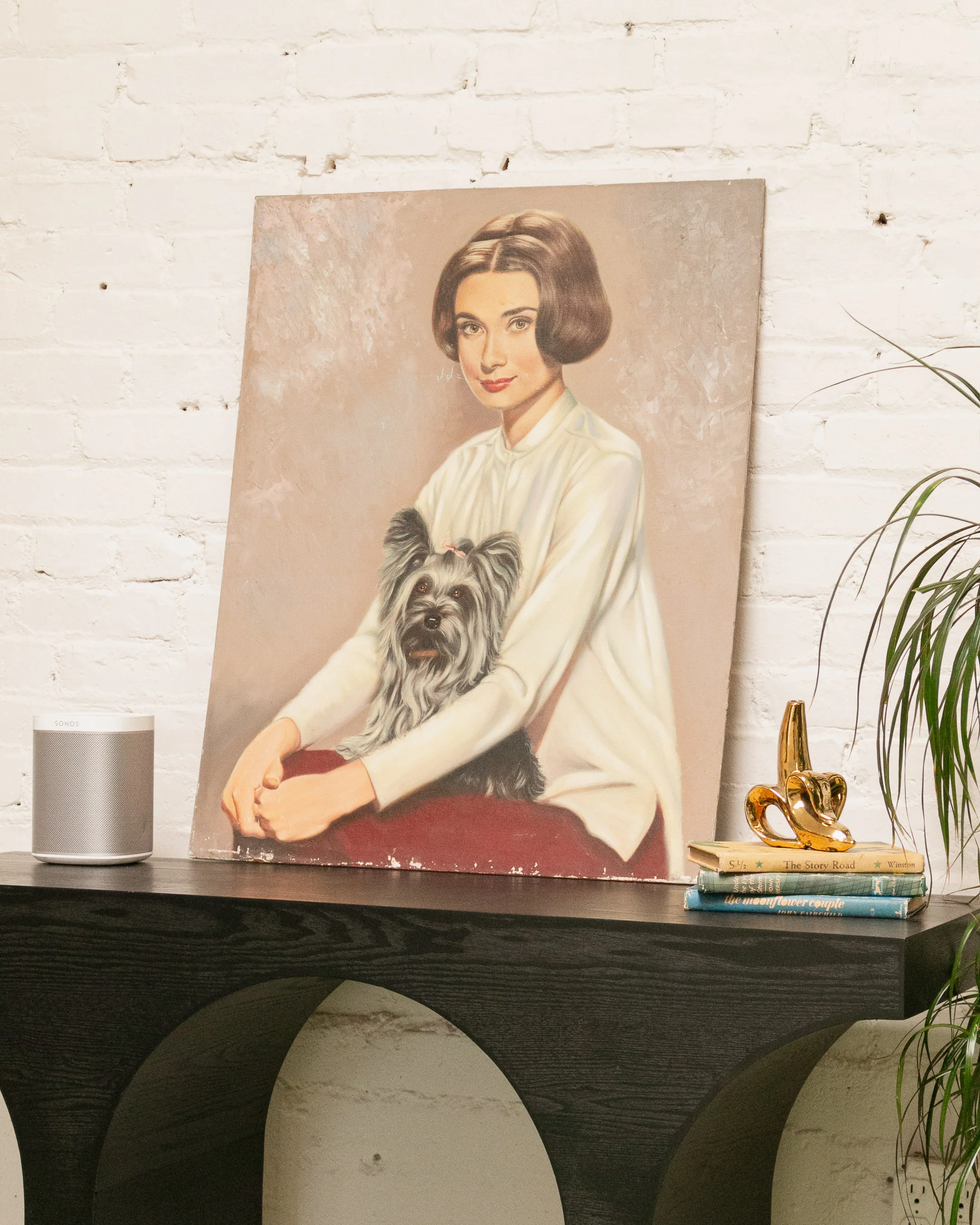 Audrey Hepburn with her Yorkie, Mr. Famous - Image 2